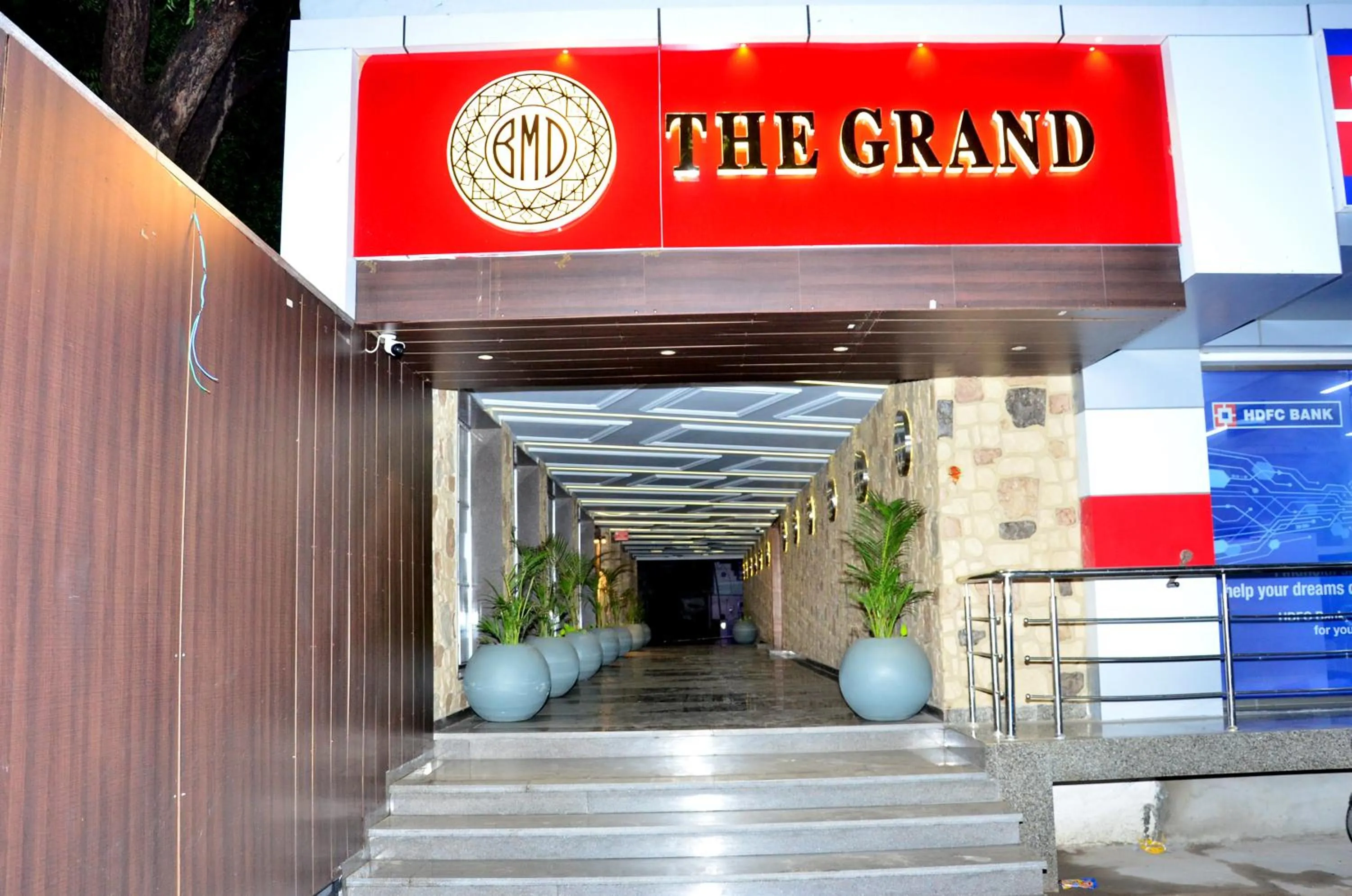 Facade/entrance in Hotel BMD The Grand