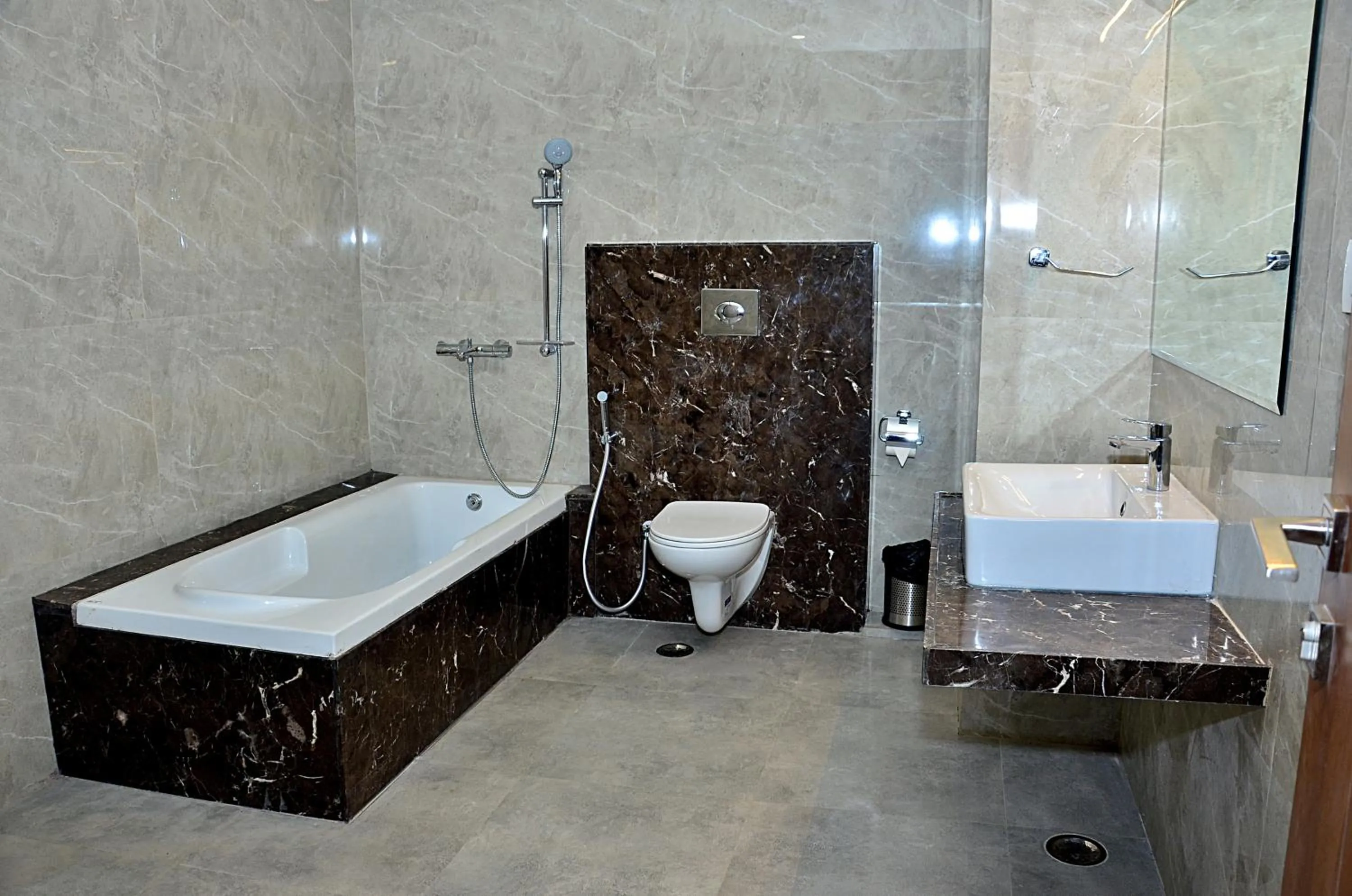 Bathroom in Hotel BMD The Grand
