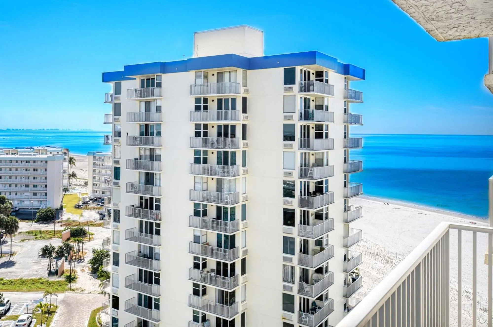 Balcony/Terrace in Estero Beach And Tennise Club 1008 B