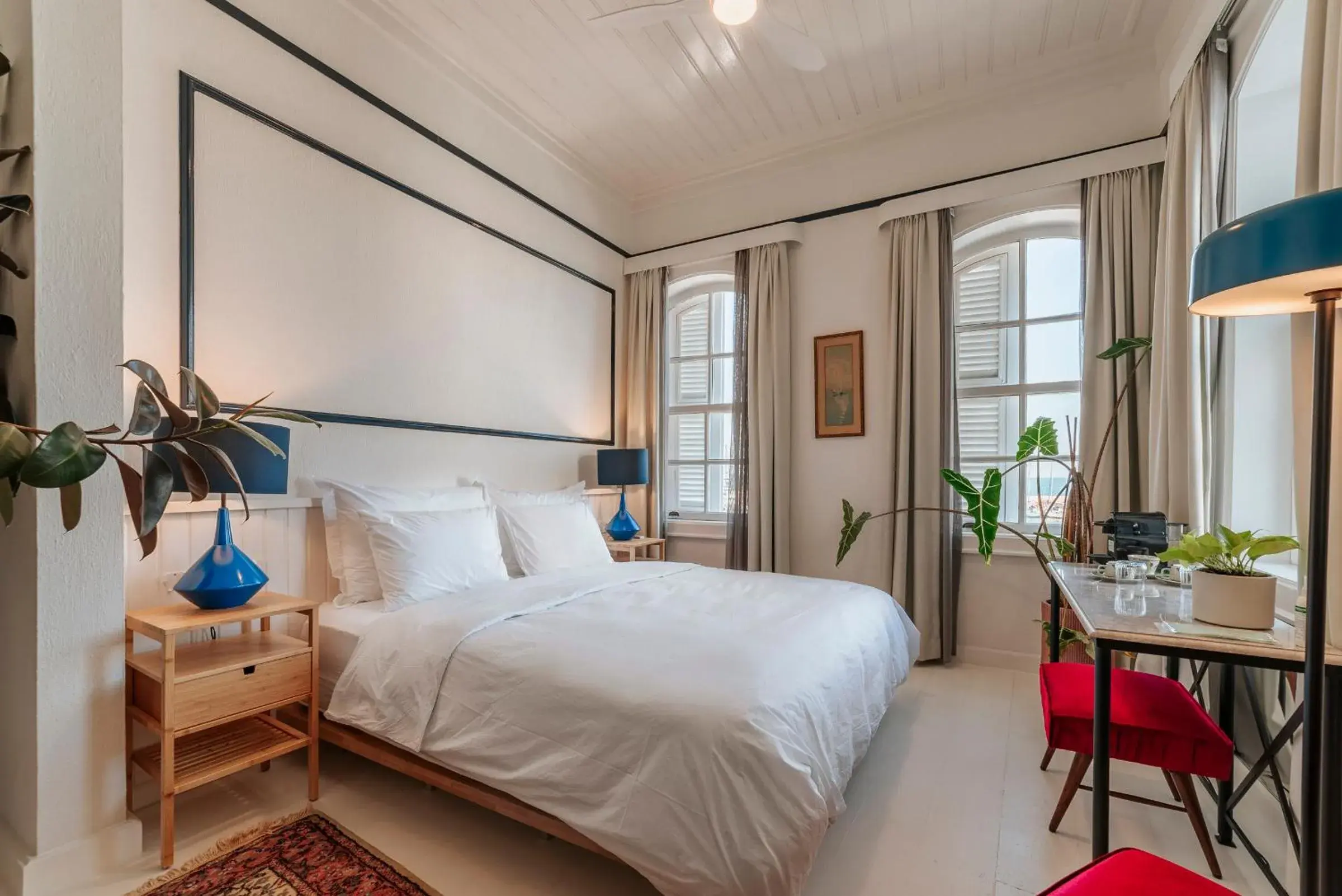 Deluxe Double Room with Sea View in Gümrük Urla Deluxe Double Room with Sea View in Gümrük Urla