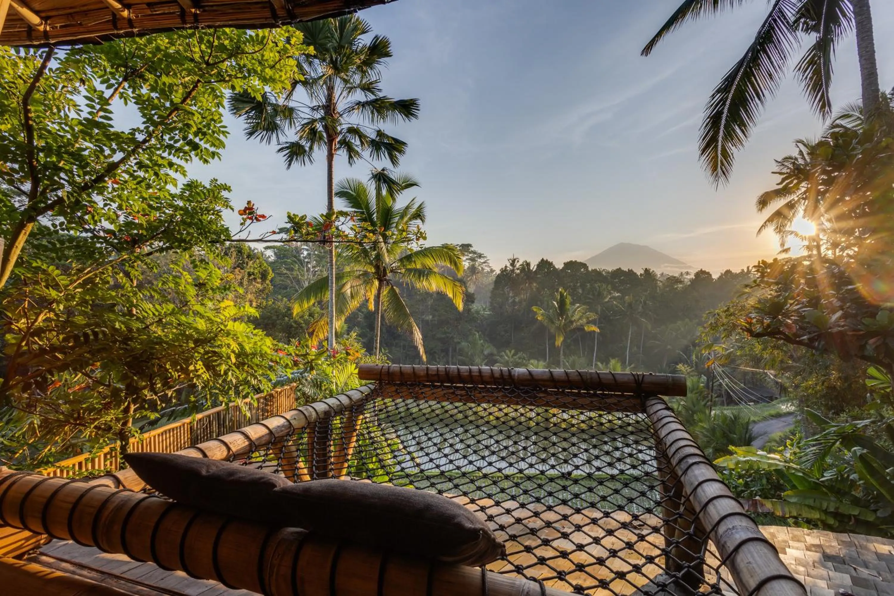 Sunrise in Eco Six Bali