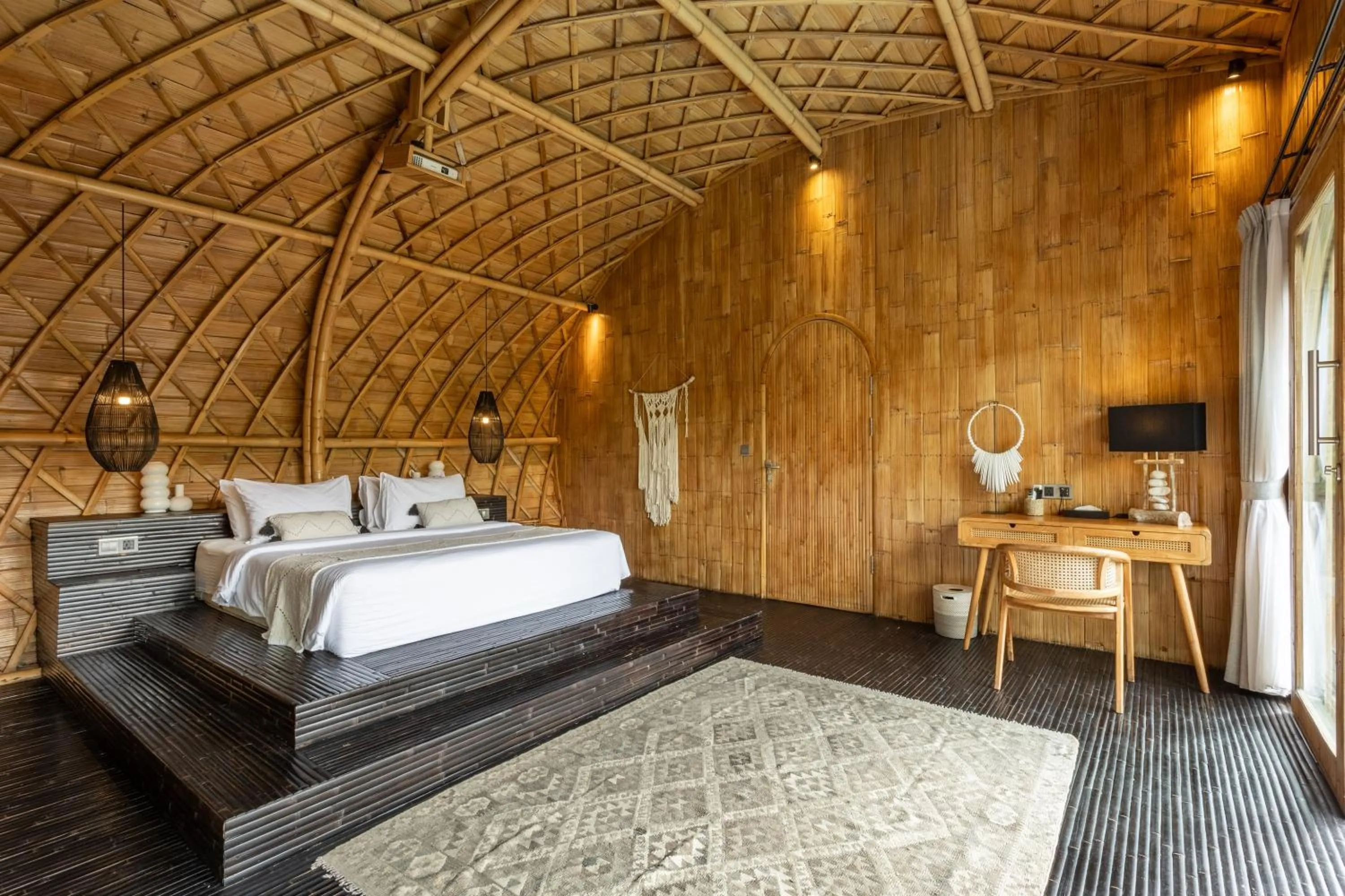 Bed in Eco Six Bali