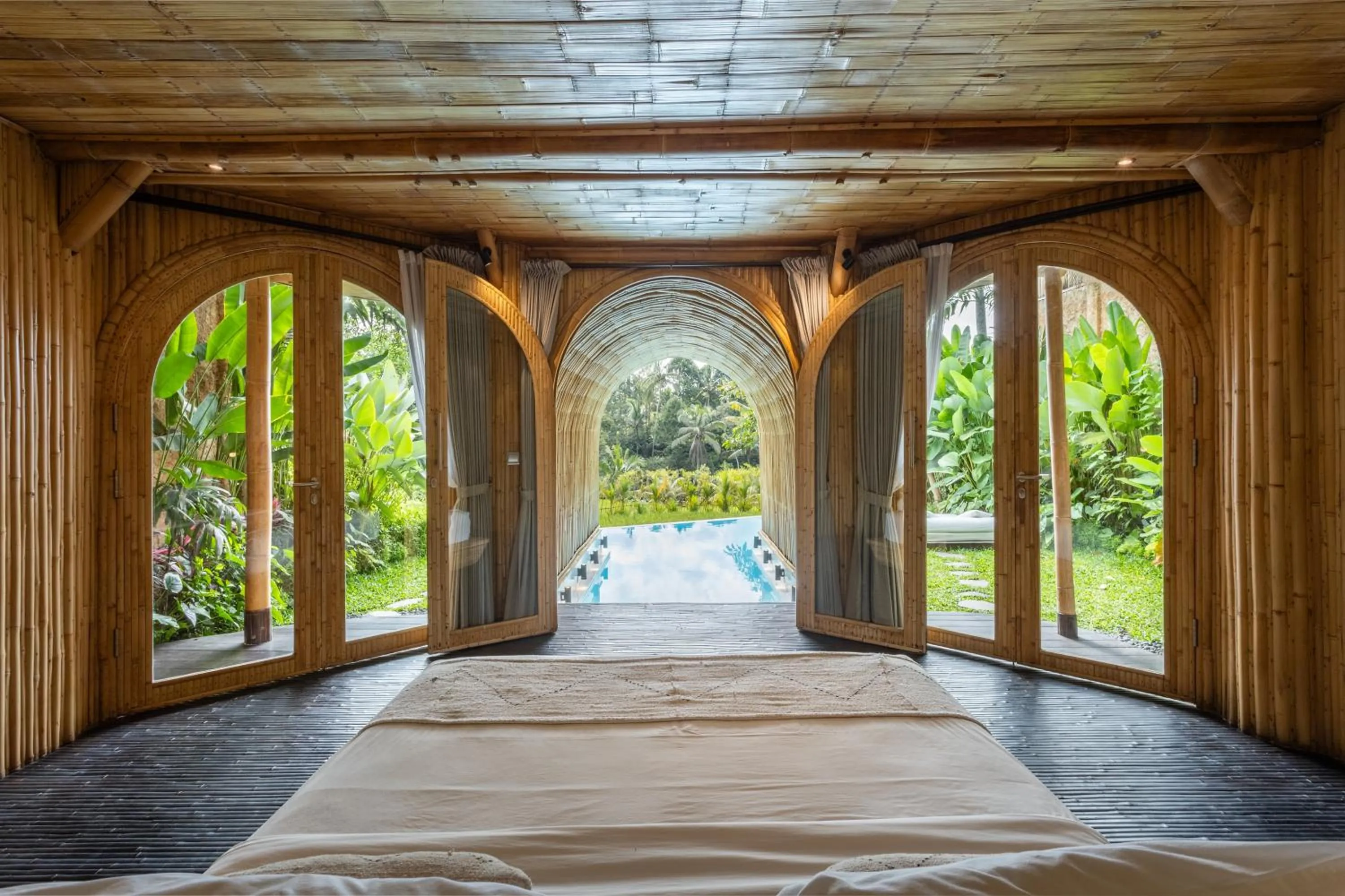 Bed in Eco Six Bali