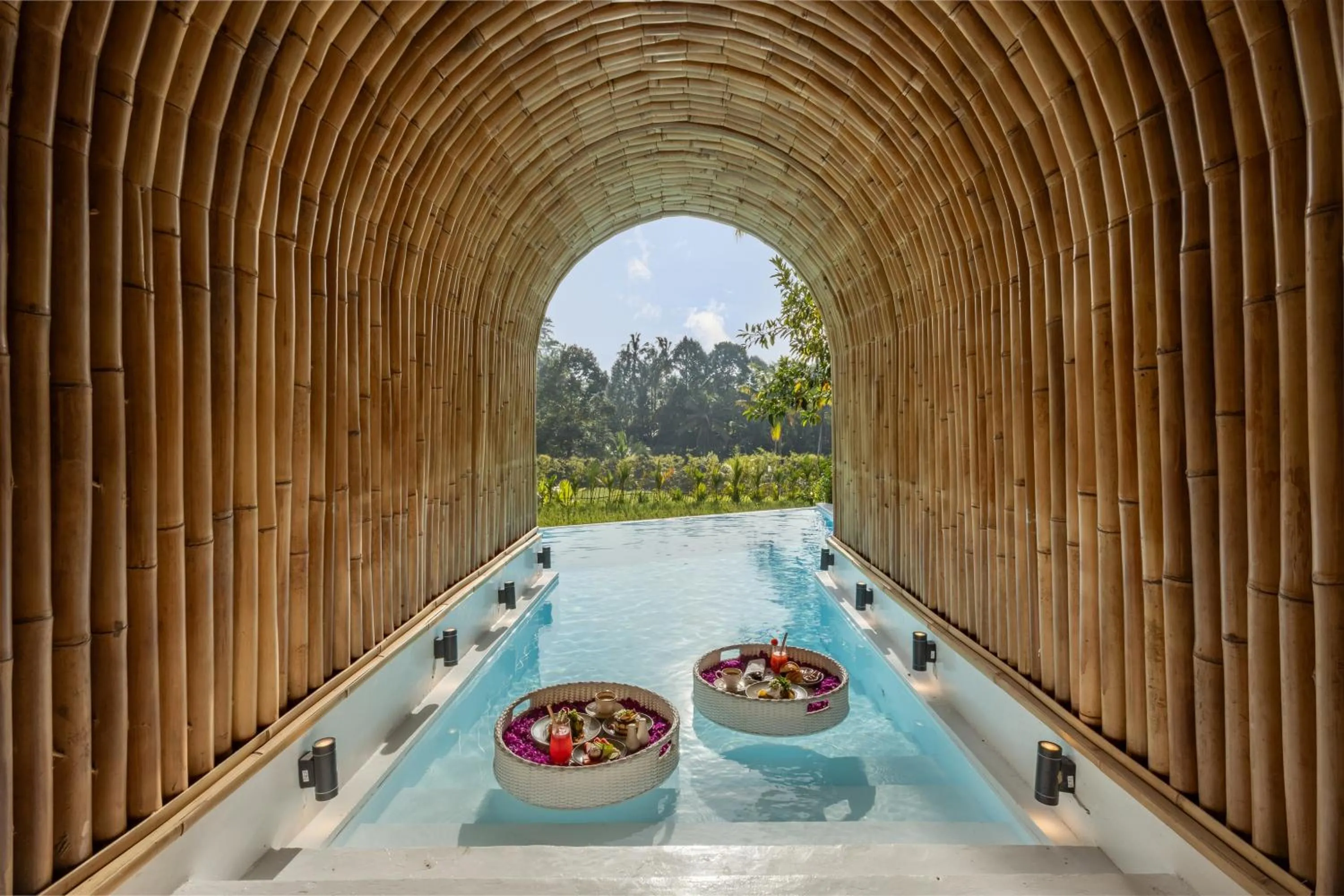 Natural landscape in Eco Six Bali