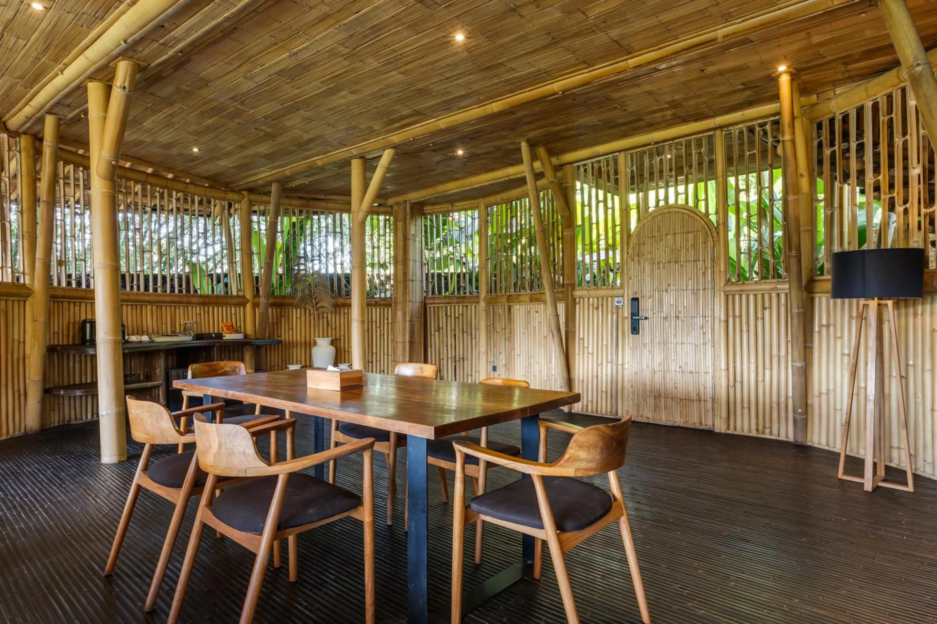 Living room in Eco Six Bali