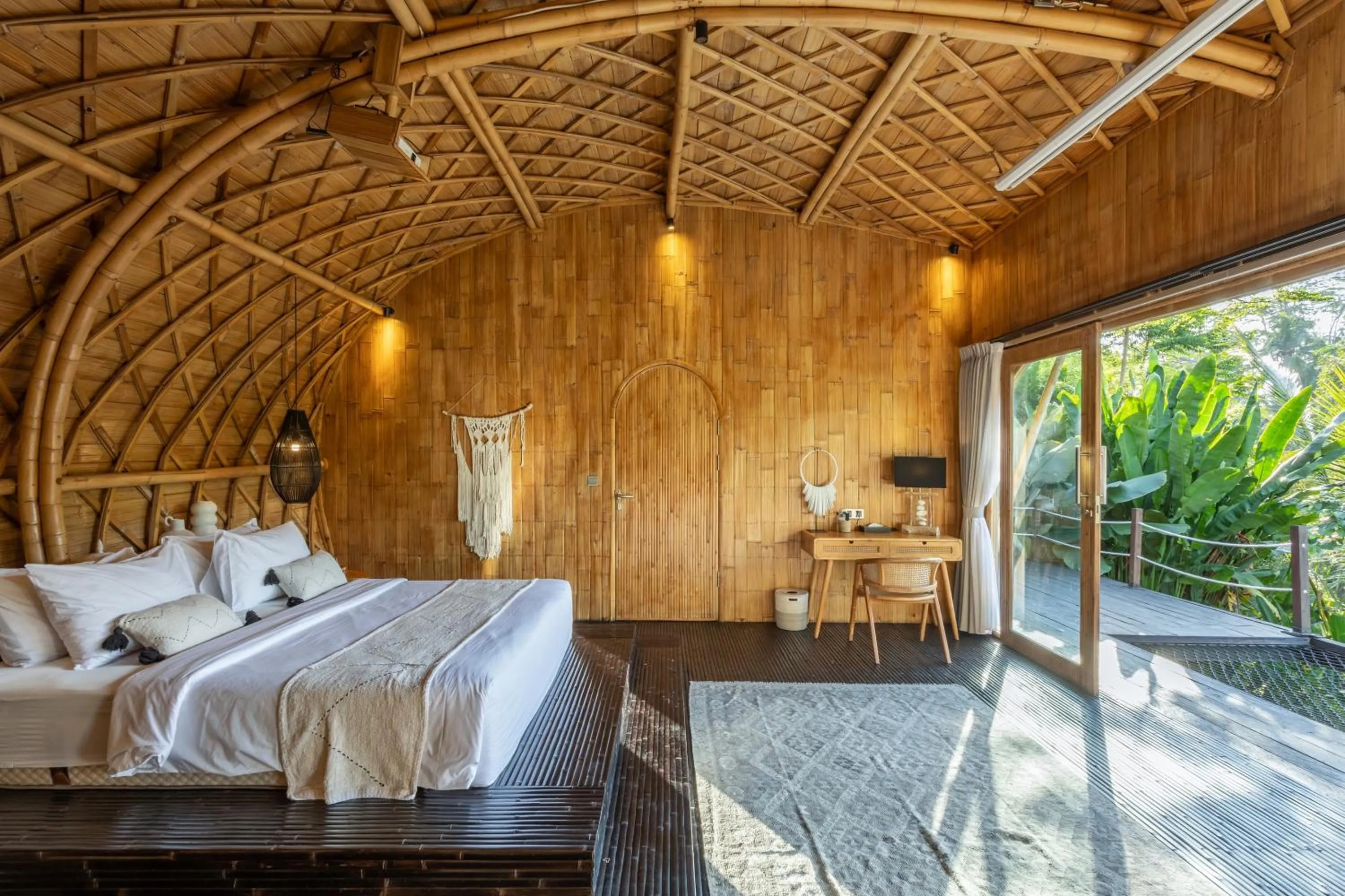 Bed in Eco Six Bali