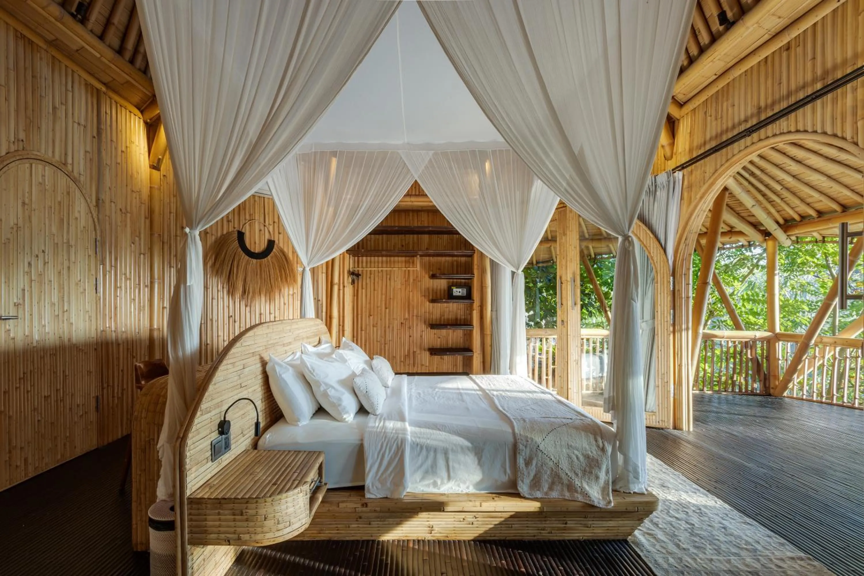 Bed in Eco Six Bali