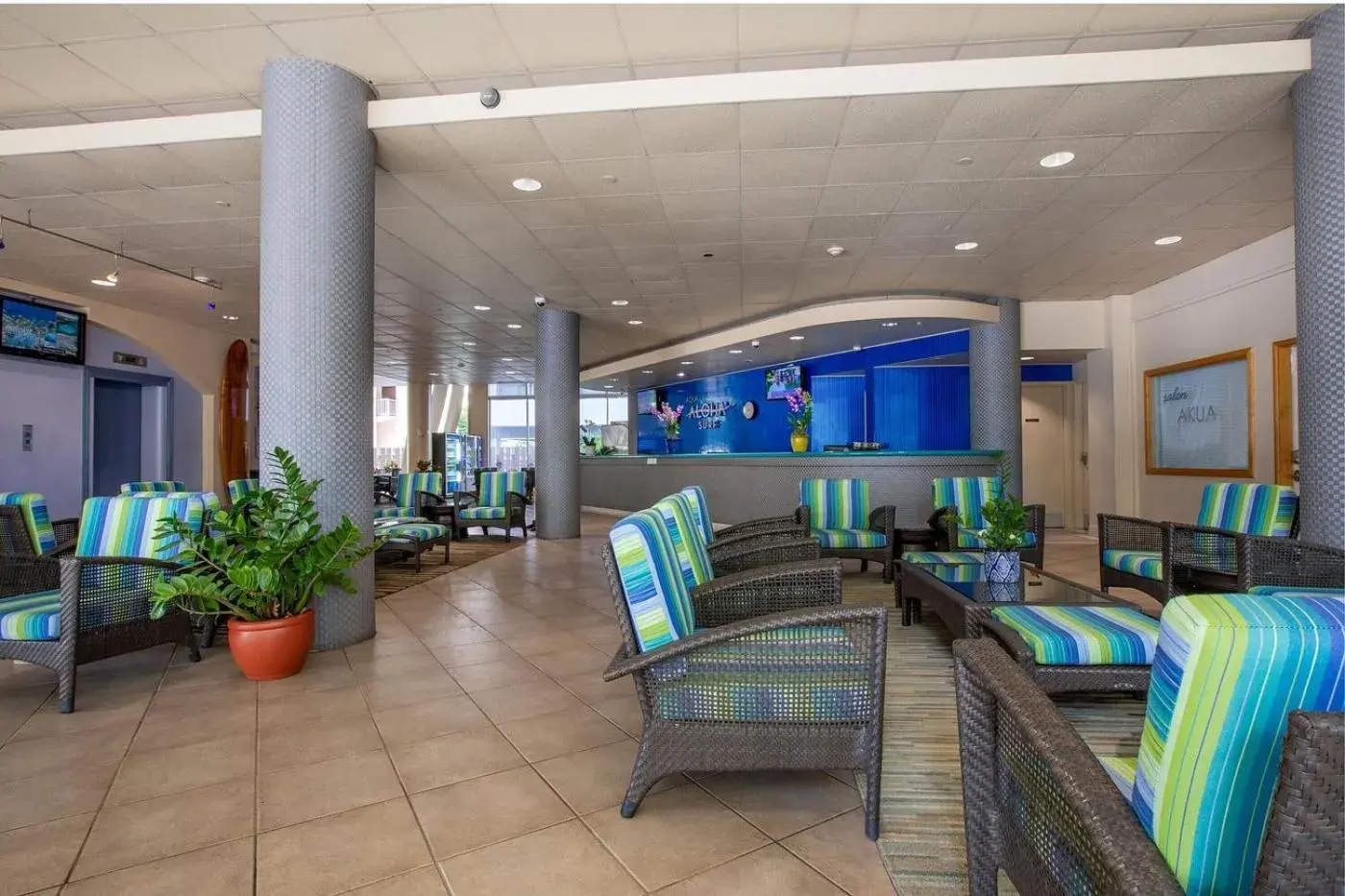 Lobby or reception in Aqua Aloha Surf Waikiki Lobby or reception in Aqua Aloha Surf Waikiki