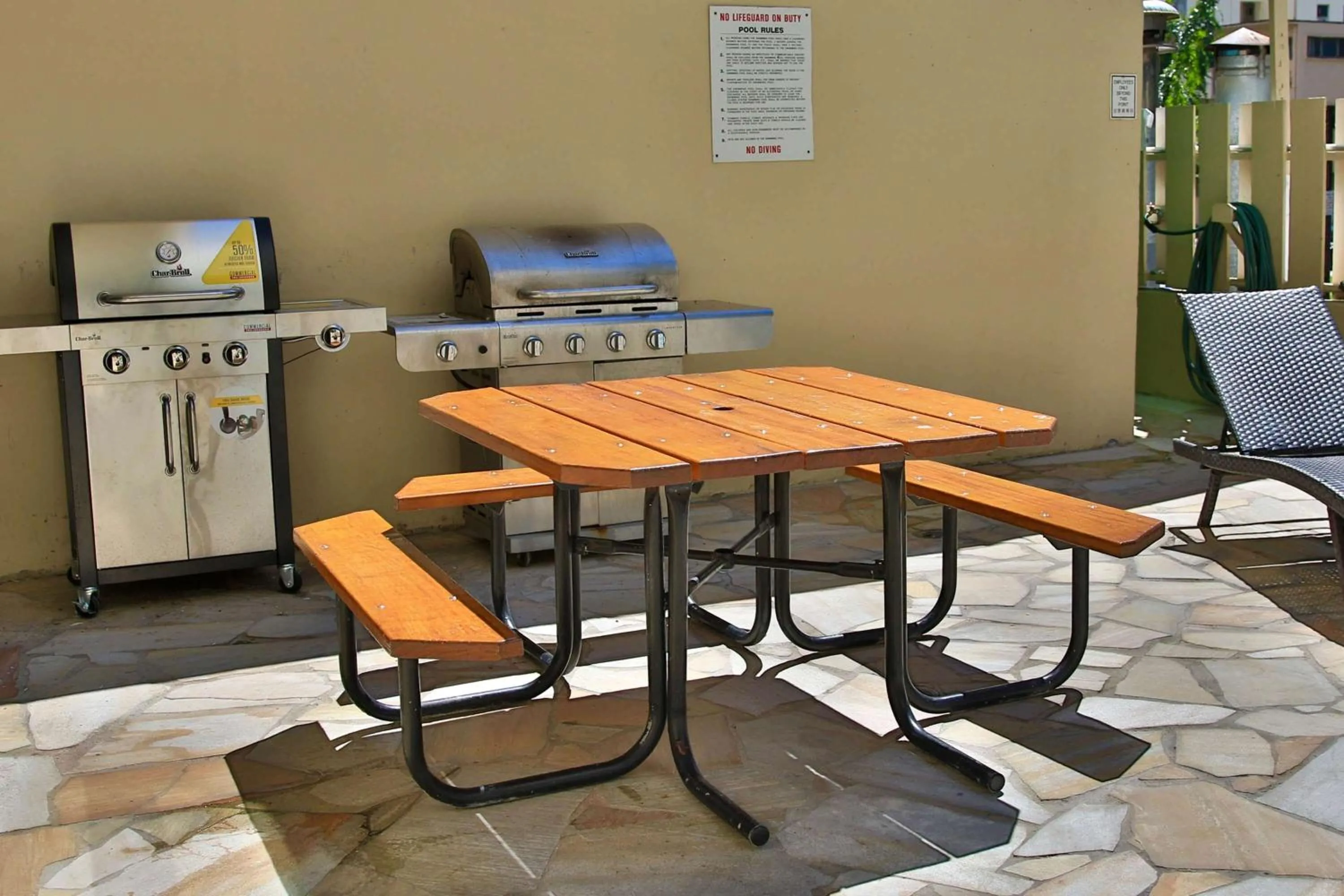 BBQ facilities in Aqua Aloha Surf Waikiki