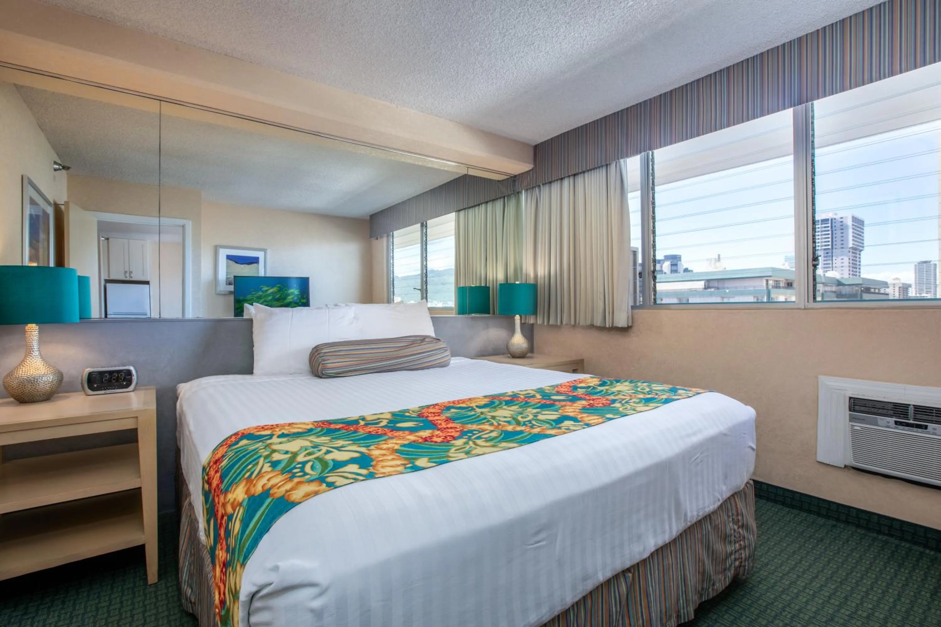 Bed in Aqua Aloha Surf Waikiki