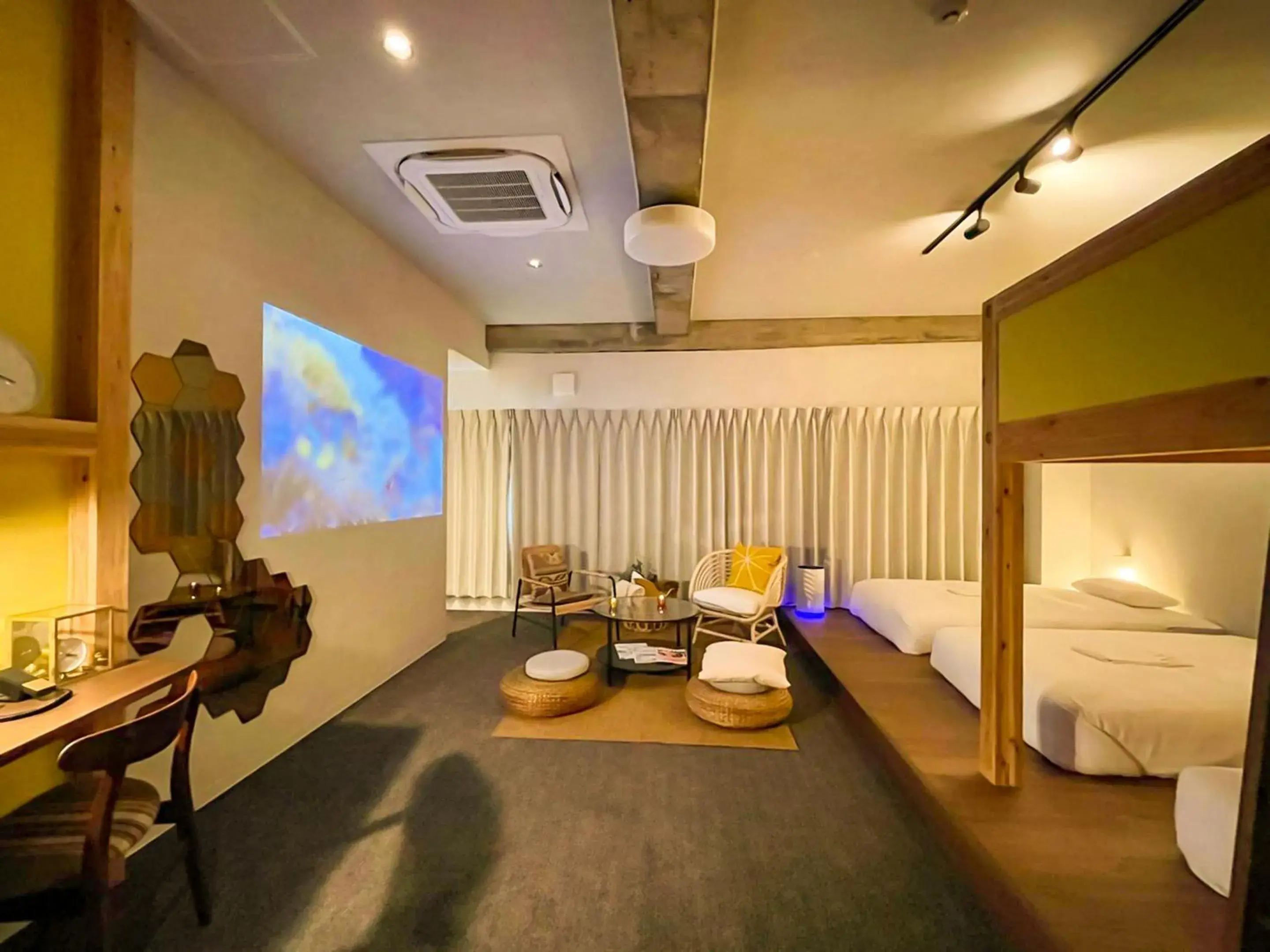 Photo of the whole room, Bed in マングタックリゾート尾道 Photo of the whole room, Bed in マングタックリゾート尾道