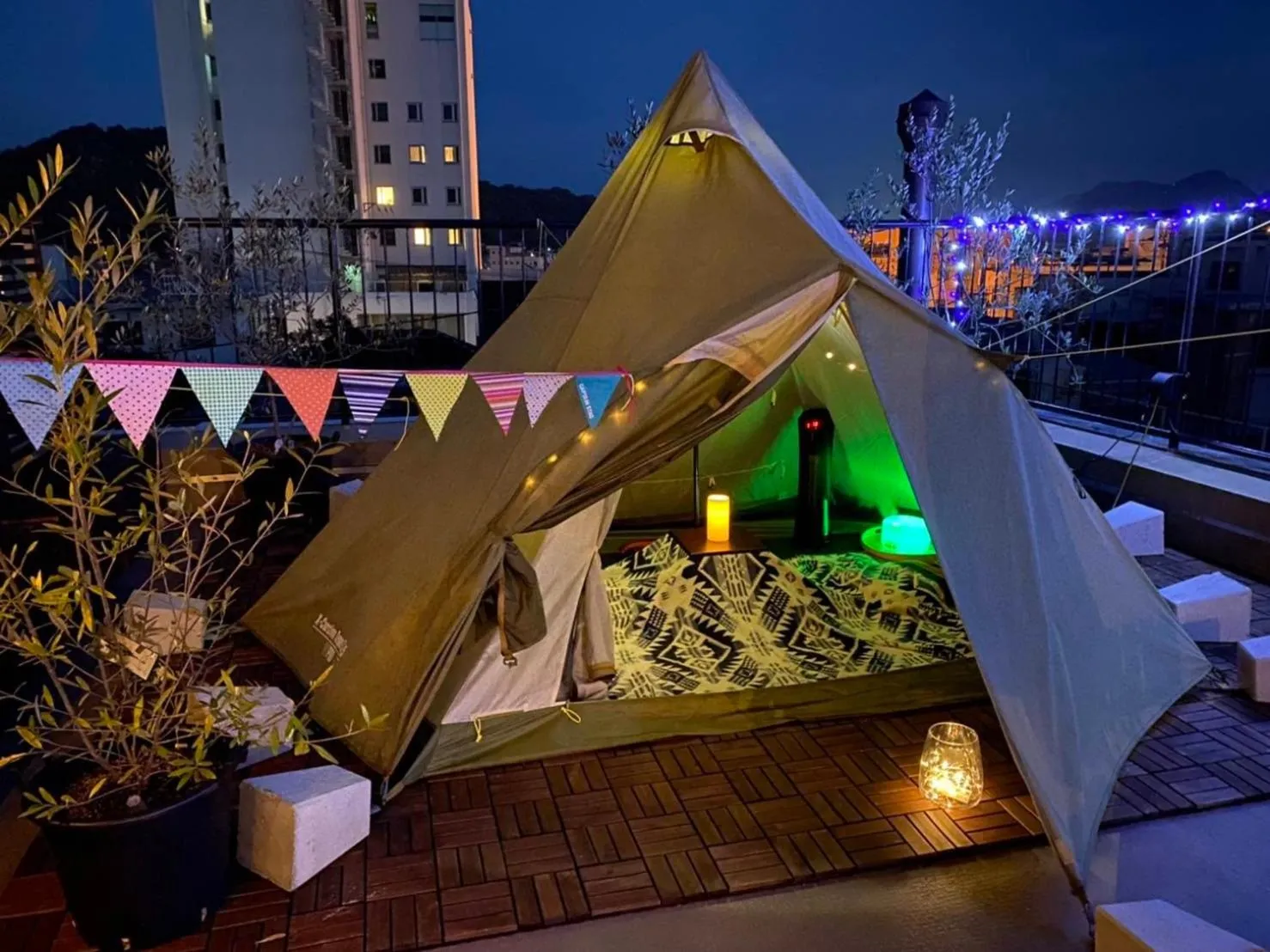 Lounge or bar in マングタックリゾート尾道