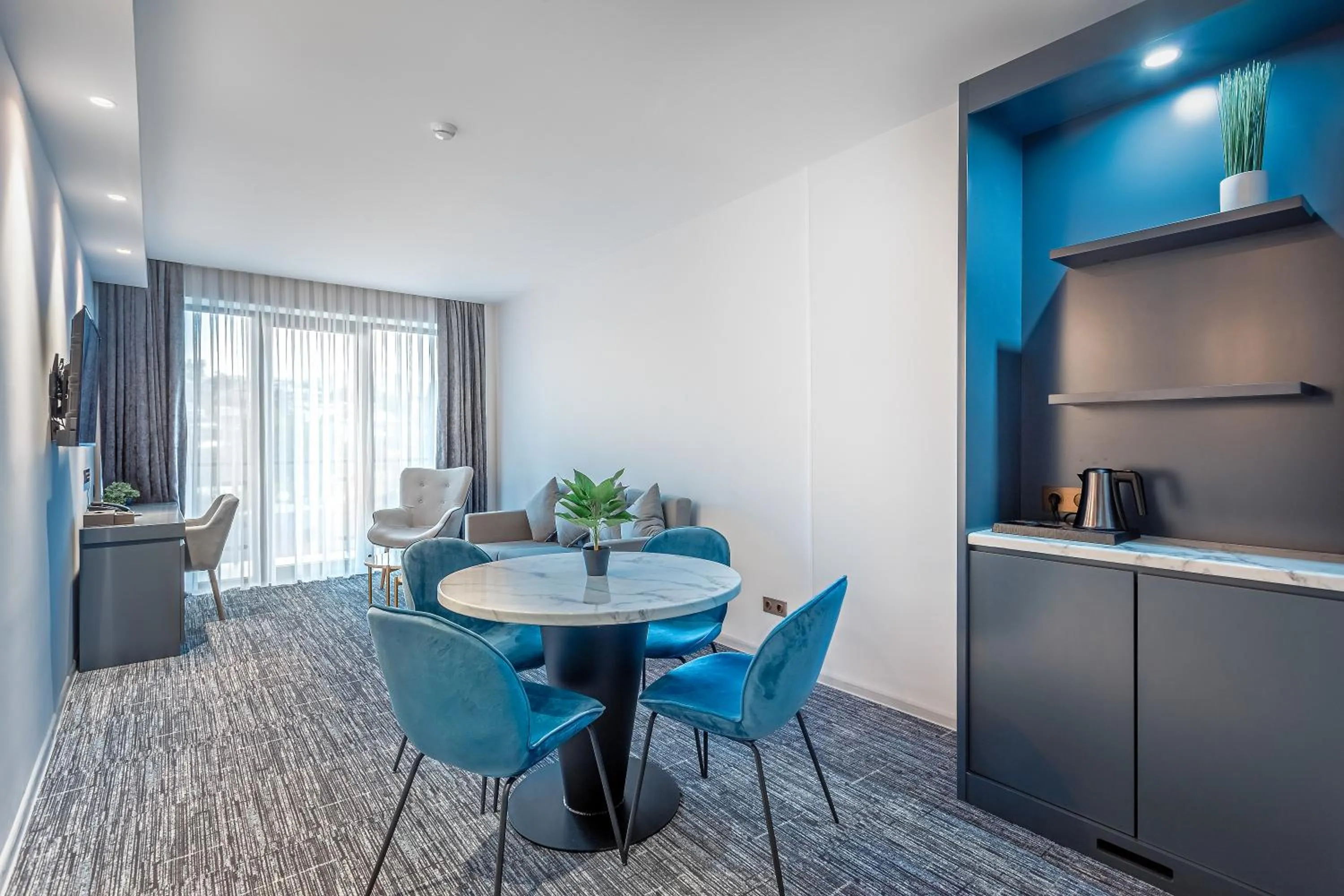 Living room in Ramada by Wyndham Tbilisi Old City