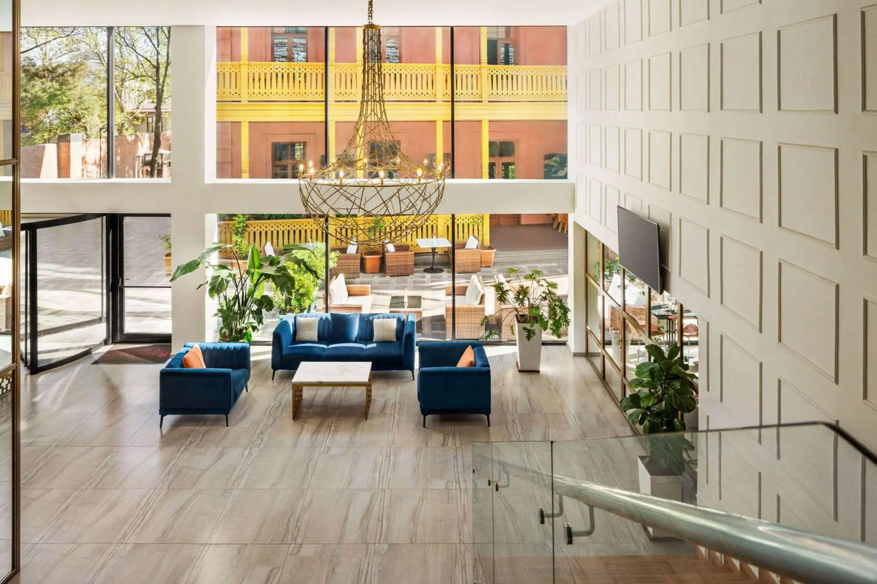 Lobby or reception in Ramada by Wyndham Tbilisi Old City Lobby or reception in Ramada by Wyndham Tbilisi Old City