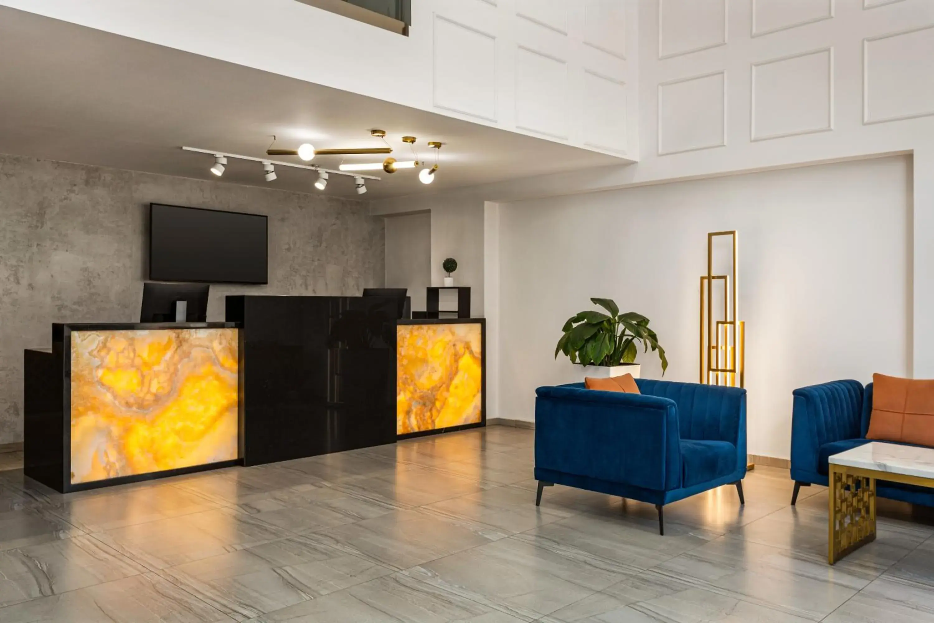 Lobby or reception in Ramada by Wyndham Tbilisi Old City Lobby or reception in Ramada by Wyndham Tbilisi Old City