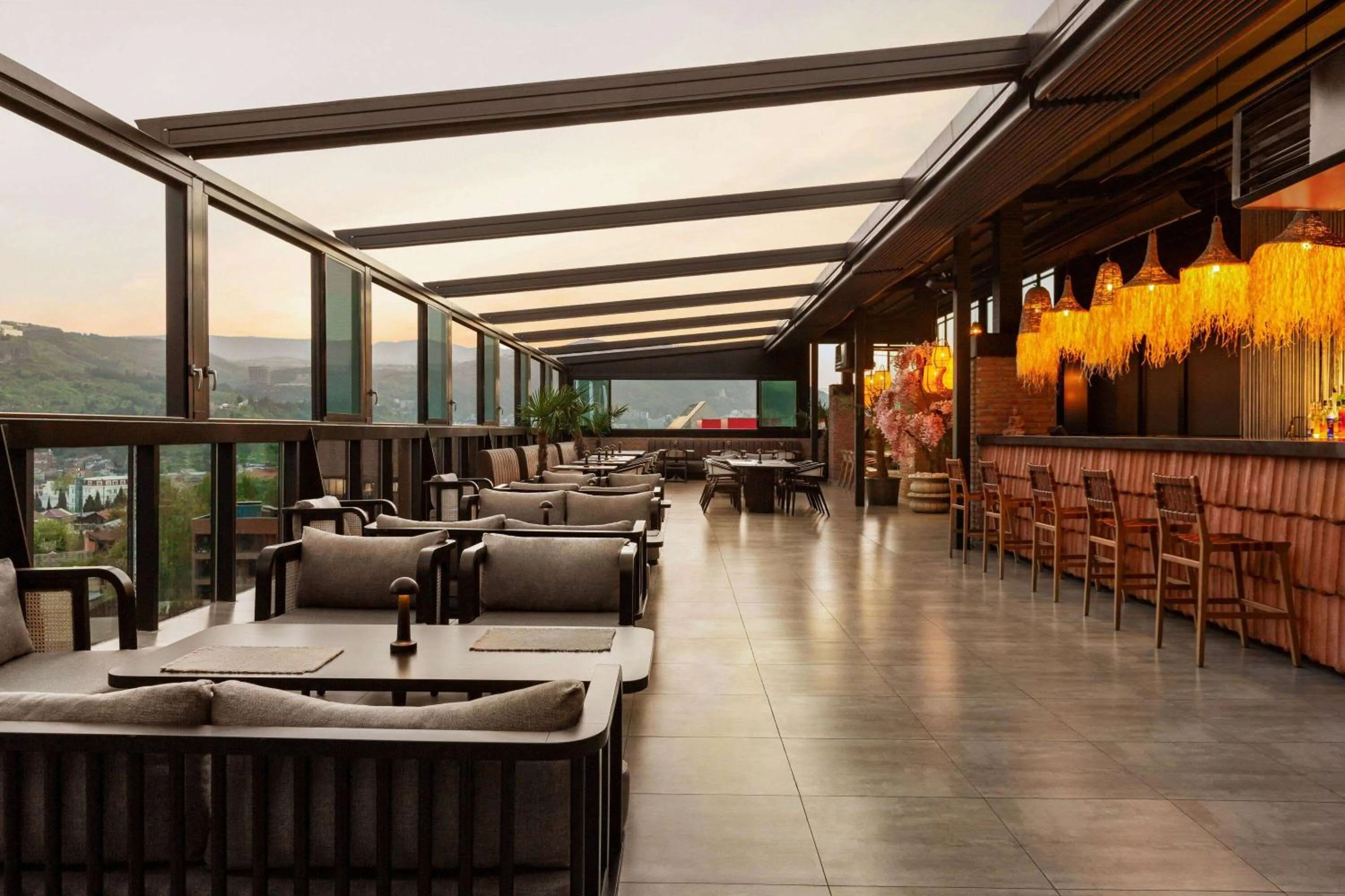 Patio in Ramada by Wyndham Tbilisi Old City