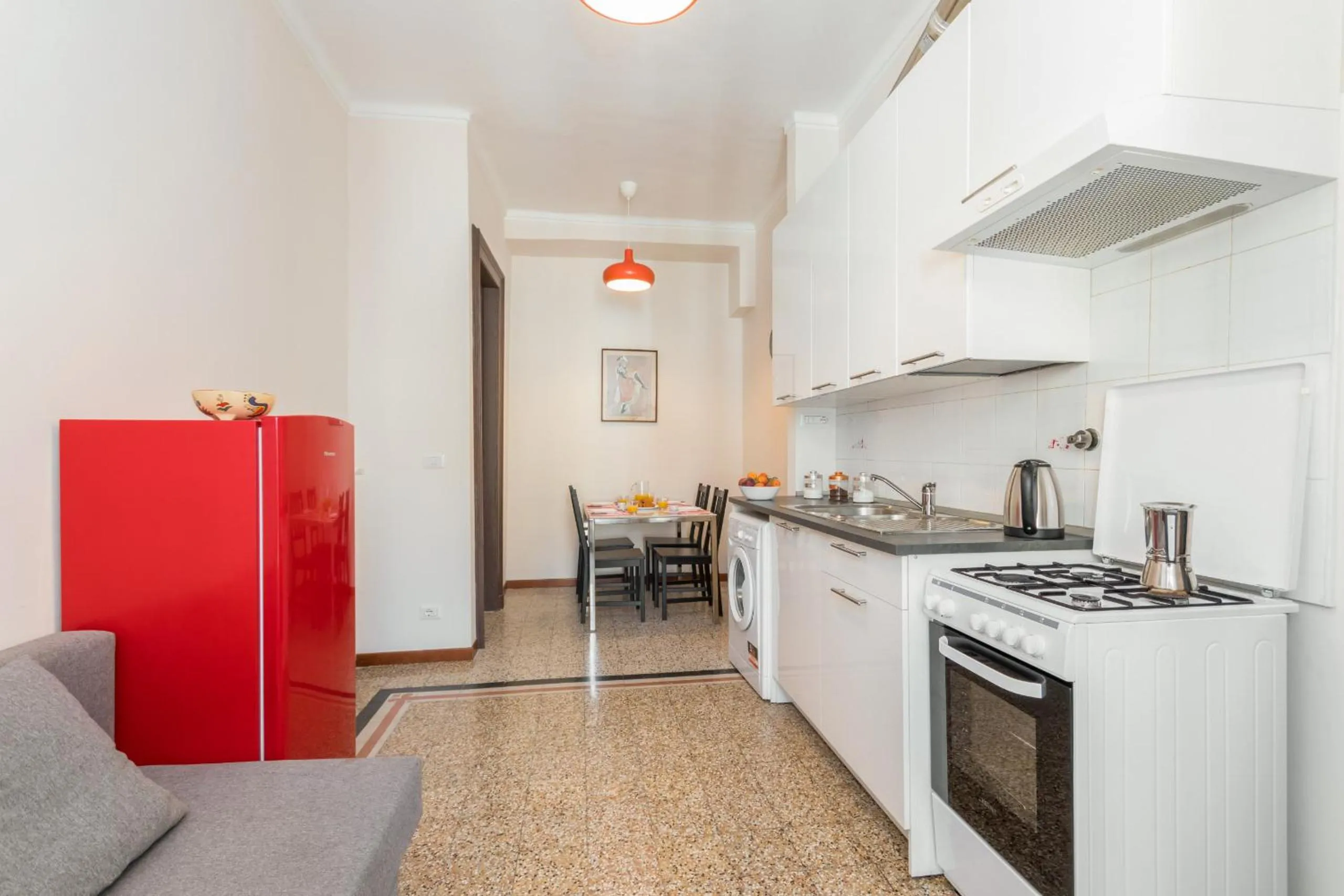 Kitchen or kitchenette in Appartamento Agnelli vicino al Pala Alpitour by Wonderful Italy