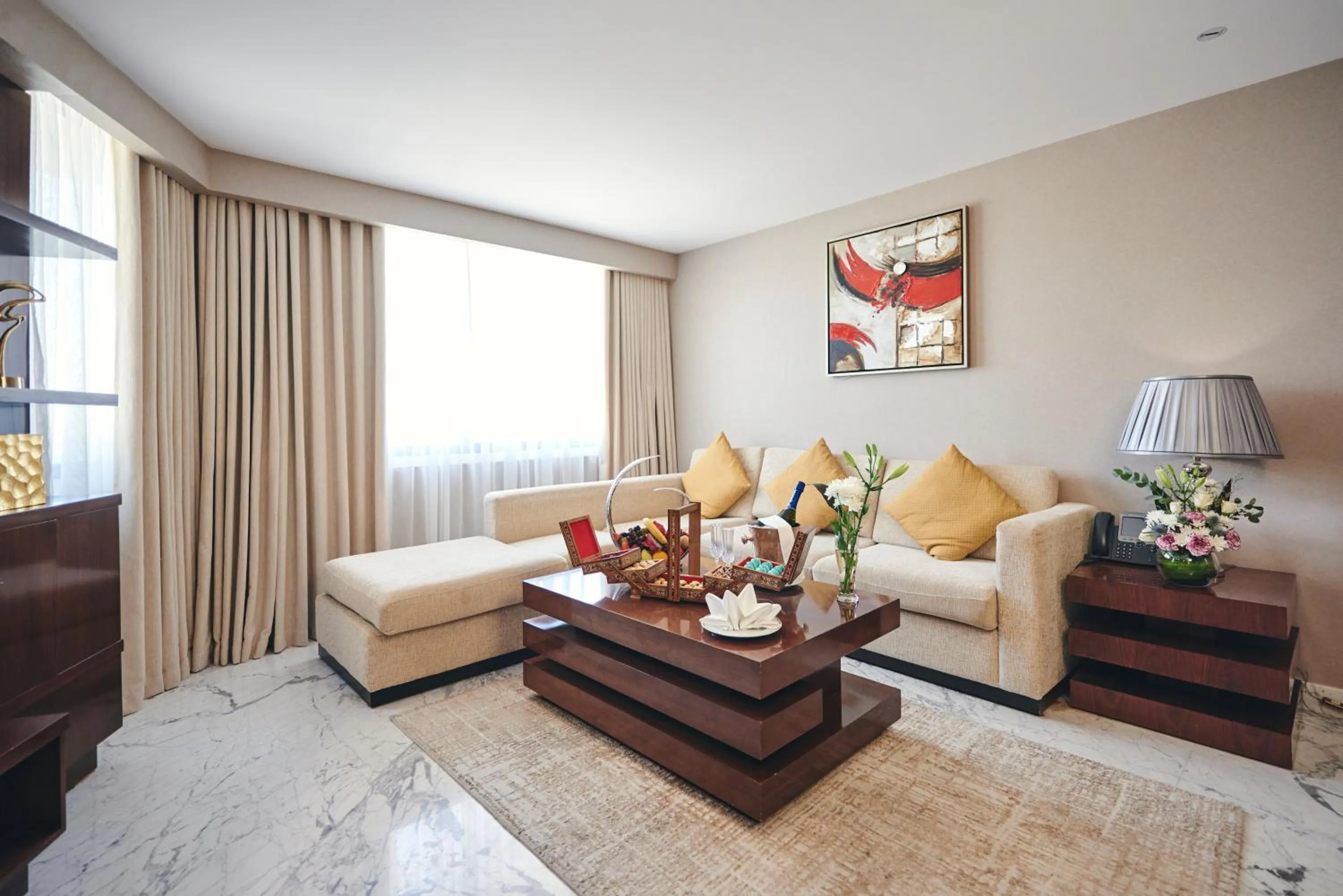 Living room in InterContinental Al Jubail Resort