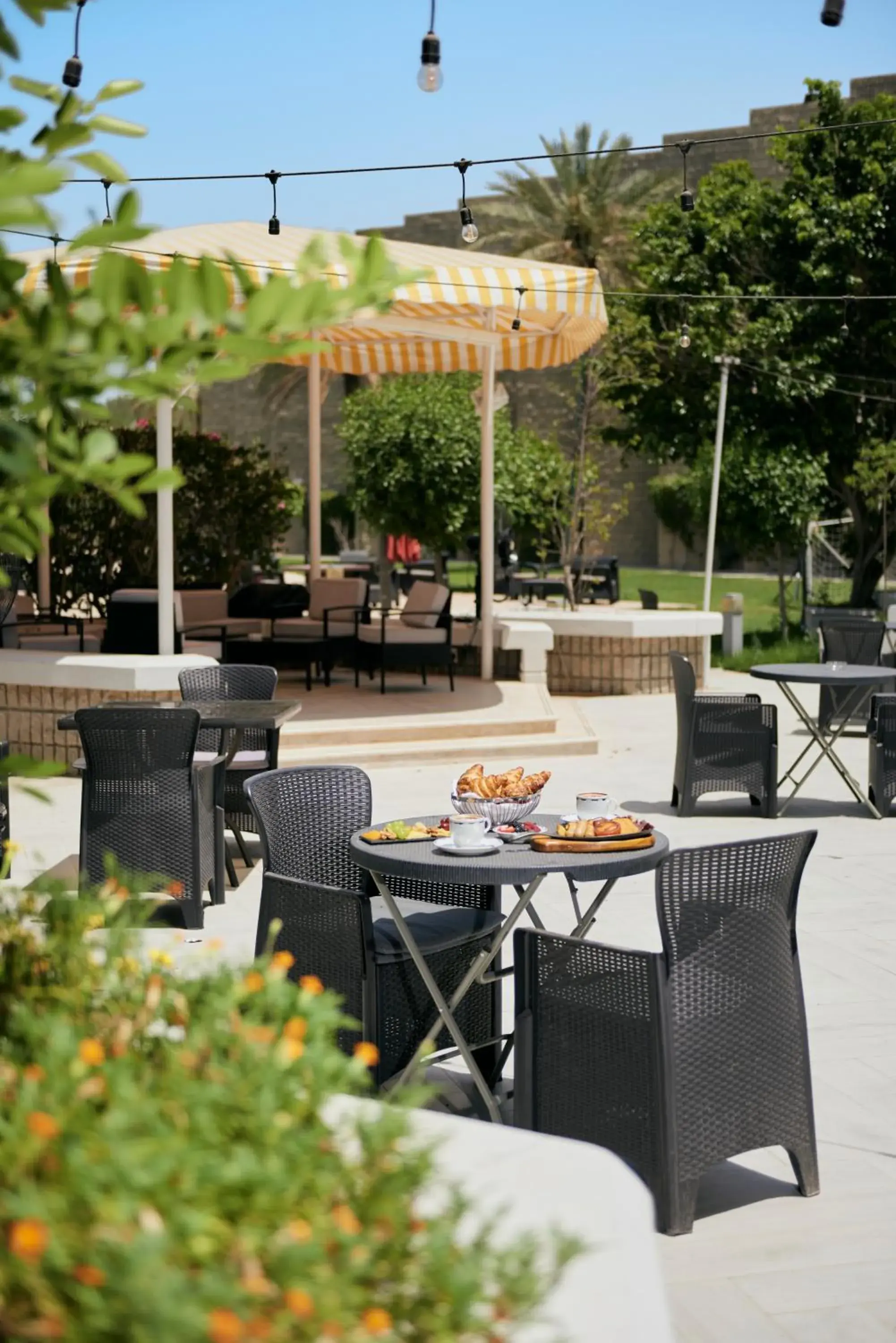 Garden view in InterContinental Al Jubail Resort Garden view in InterContinental Al Jubail Resort