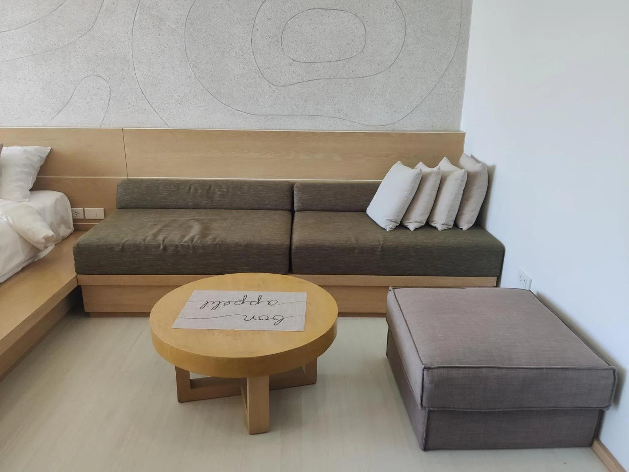 Living room in Botanica Khaoyai Condotel