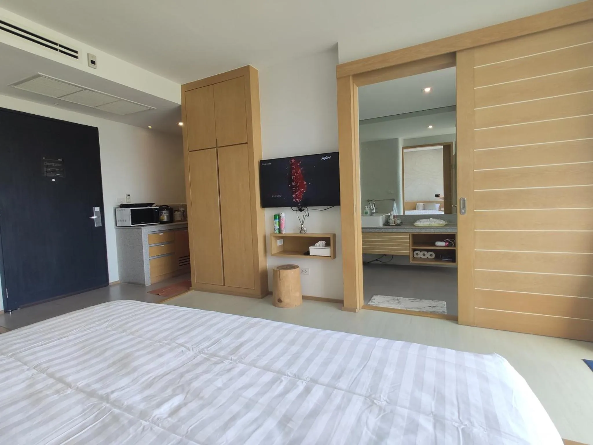 Communal lounge/ TV room in Botanica Khaoyai Condotel