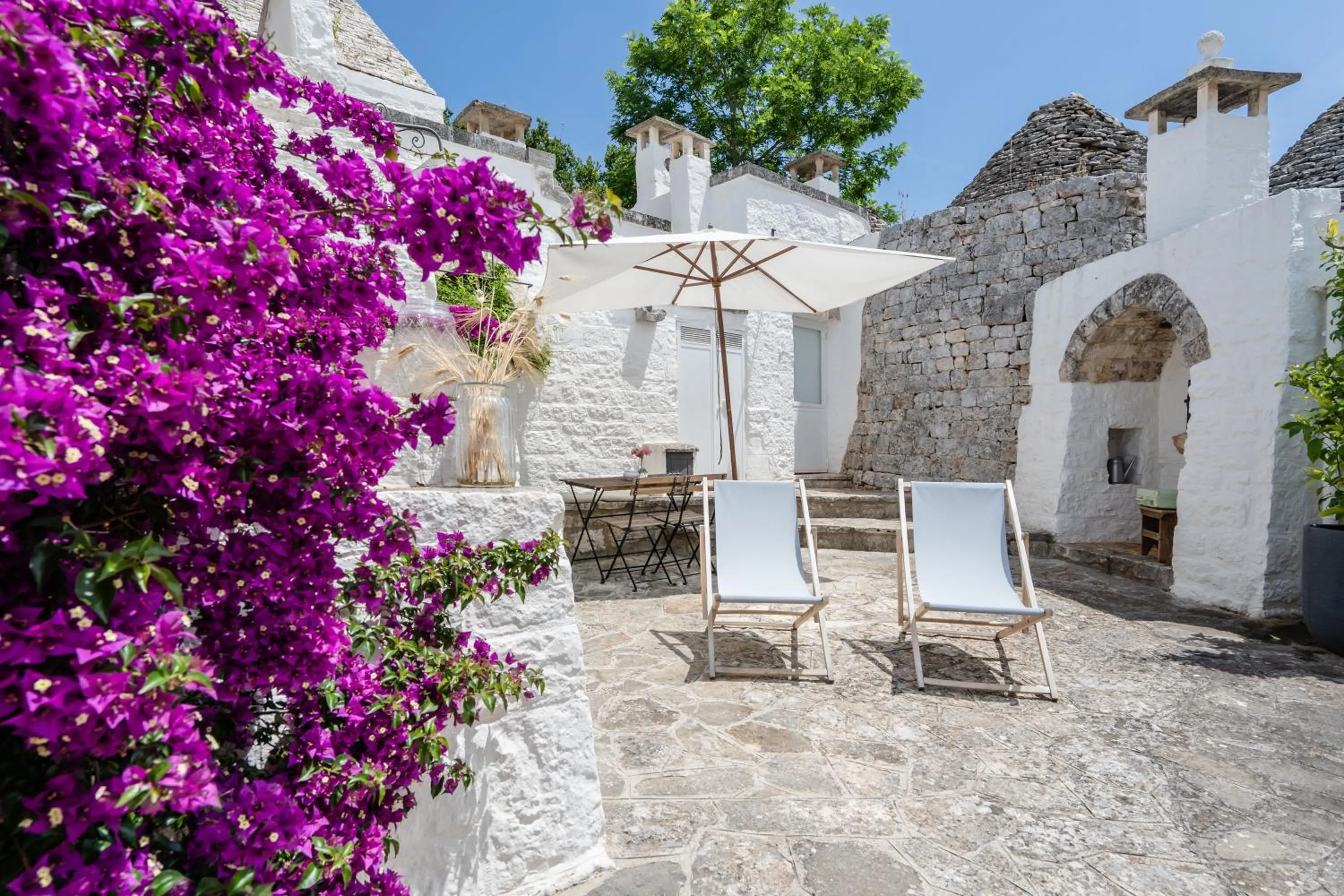 Patio in Dimora Rutica