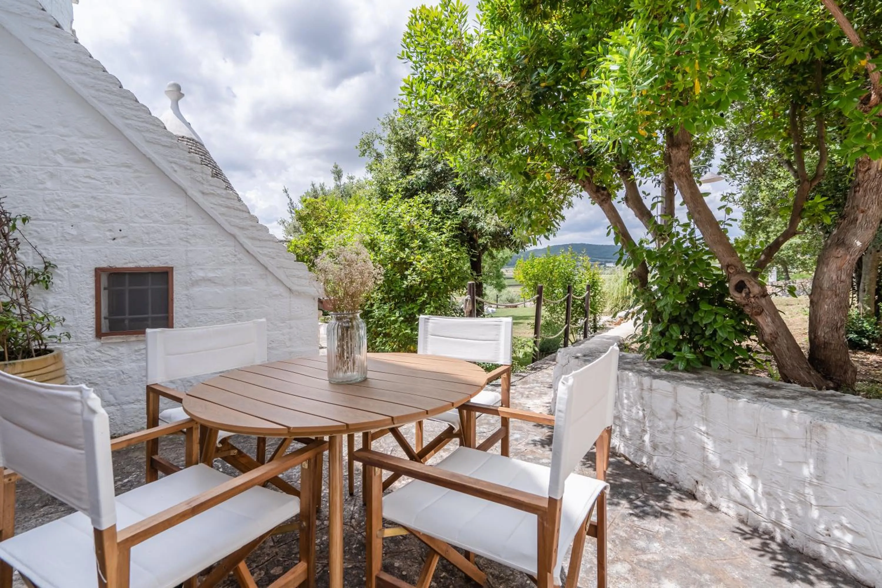 Patio in Dimora Rutica