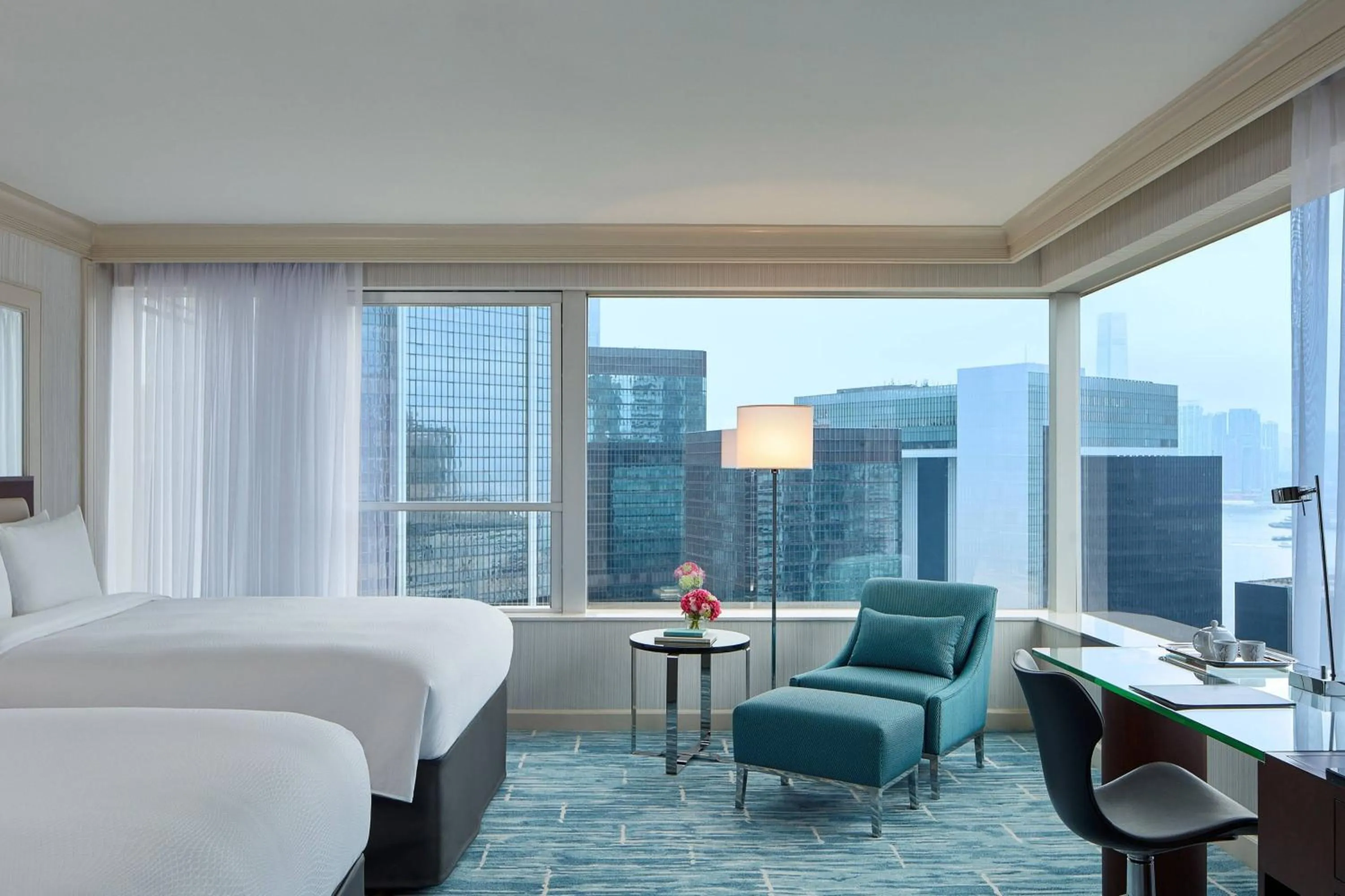 Bedroom, Bed in JW Marriott Hotel Hong Kong