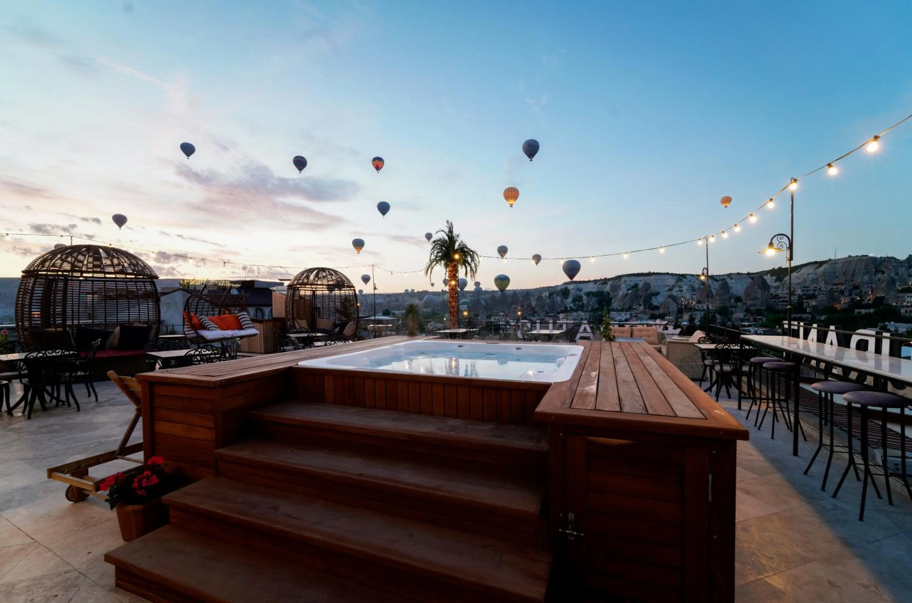 Natural landscape in Cratus Stone Palace