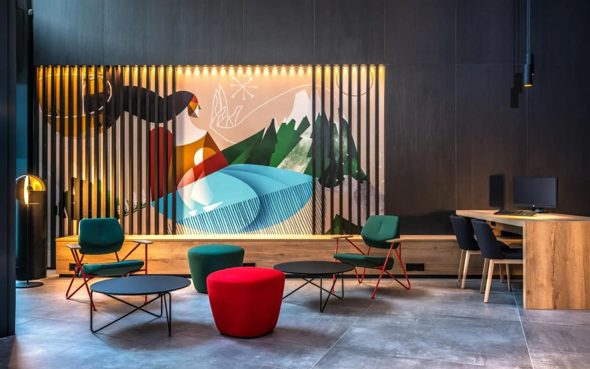 Lobby or reception in Radisson Hotel Zurich Airport Lobby or reception in Radisson Hotel Zurich Airport