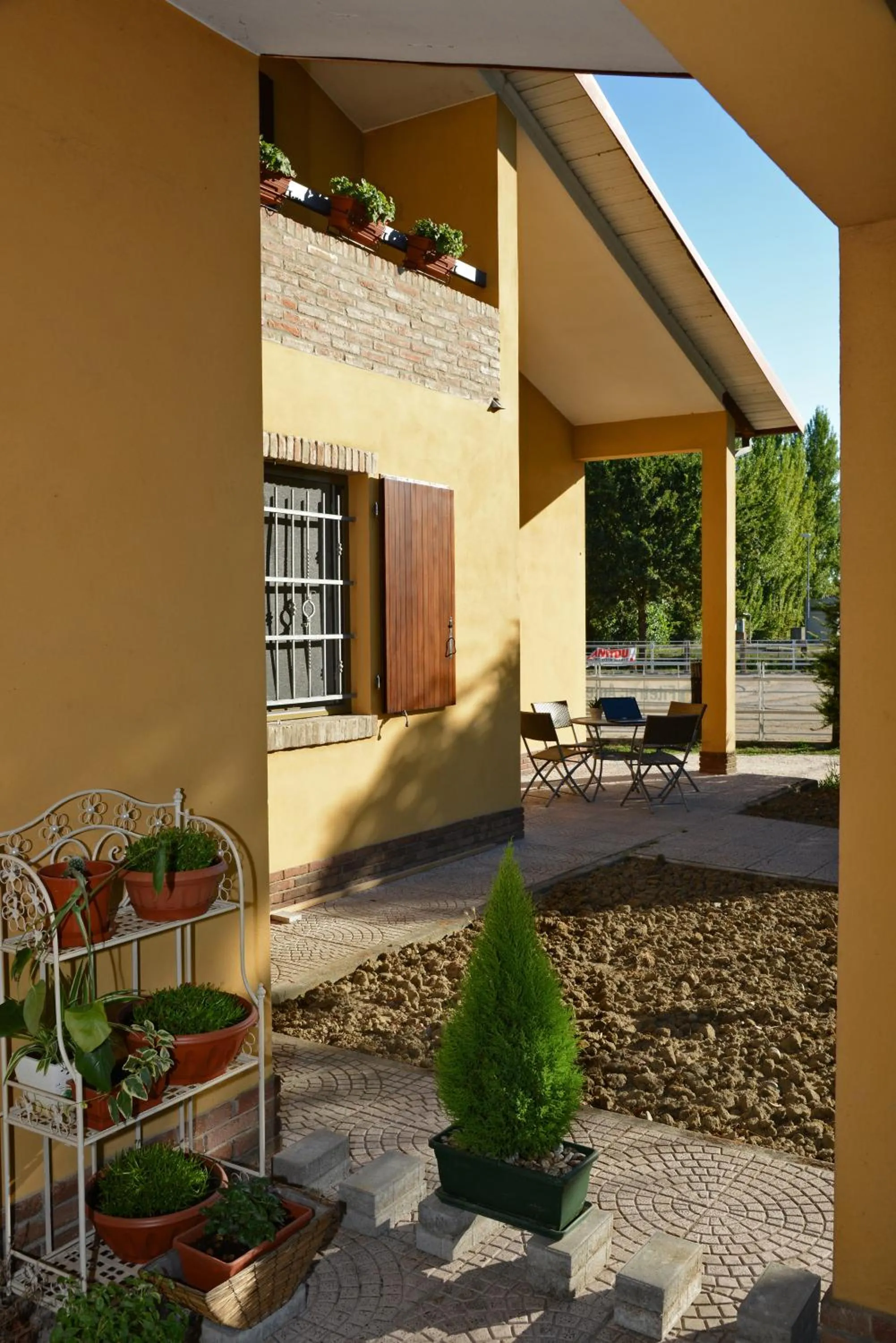 Patio in Pidkova
