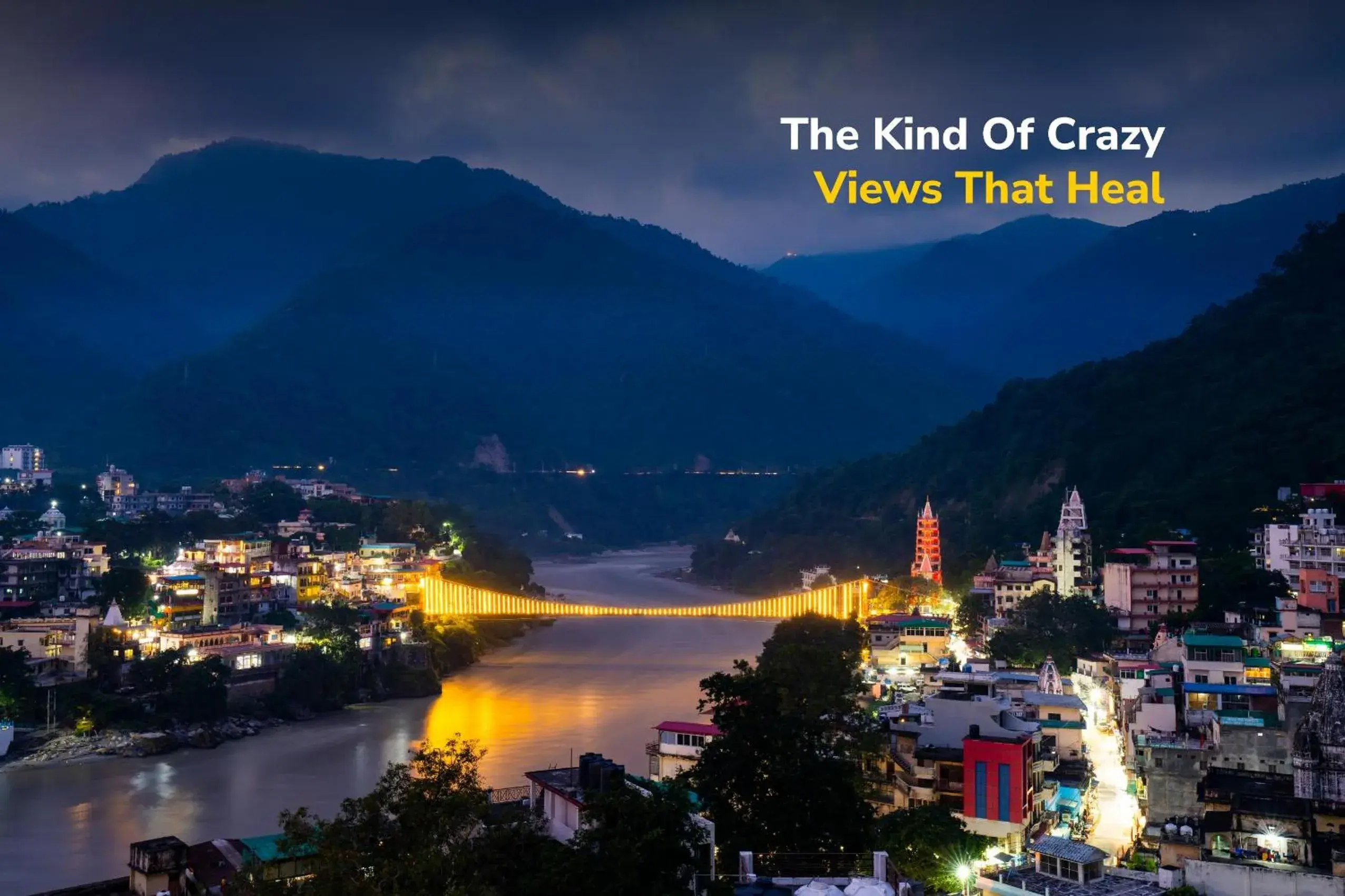 View (from property/room) in goSTOPS Rishikesh, Lakshman Jhula View (from property/room) in goSTOPS Rishikesh, Lakshman Jhula