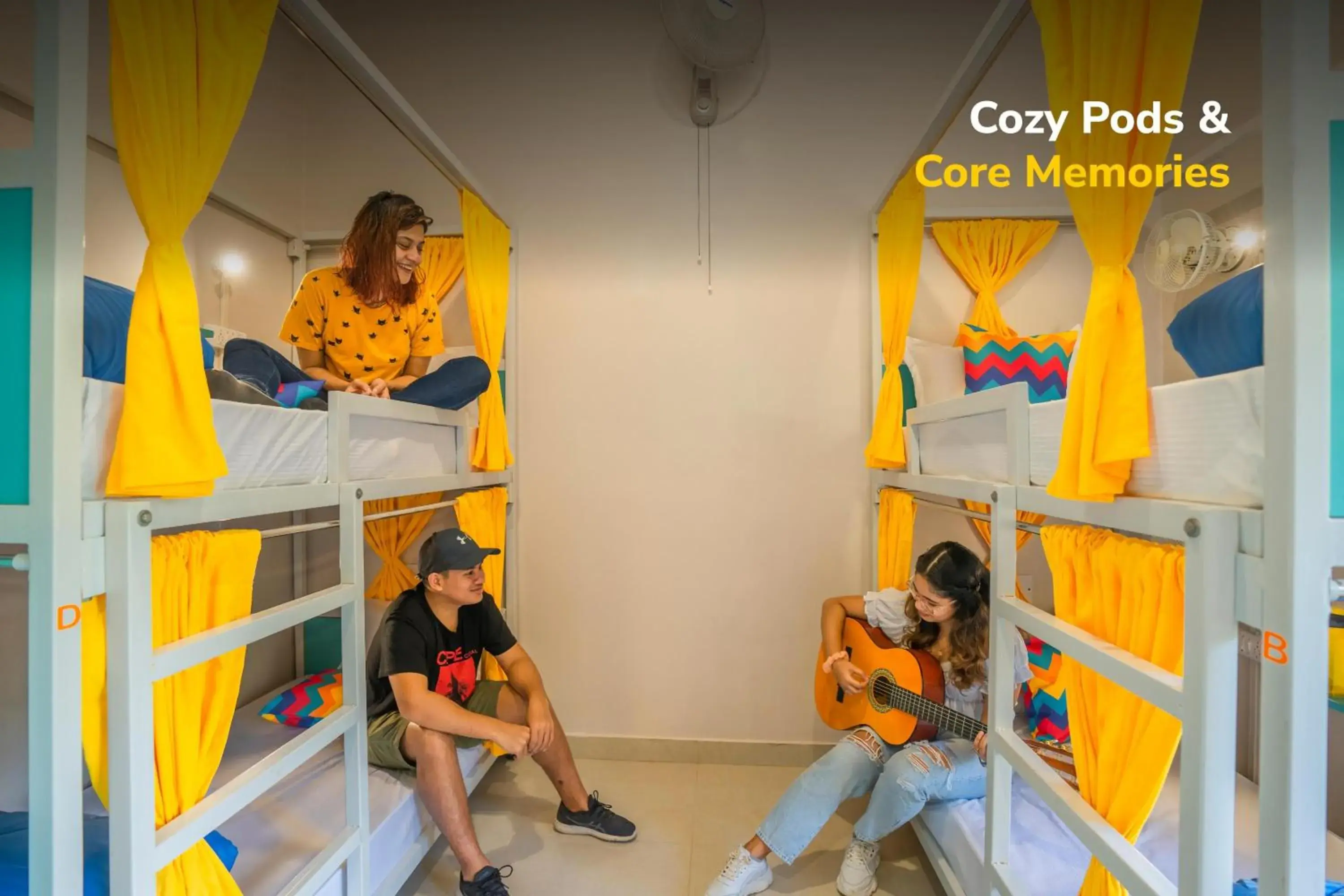 Bed in goSTOPS Rishikesh, Lakshman Jhula Bed in goSTOPS Rishikesh, Lakshman Jhula