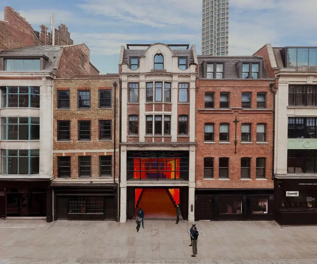 City view in Chateau Denmark London City view in Chateau Denmark London