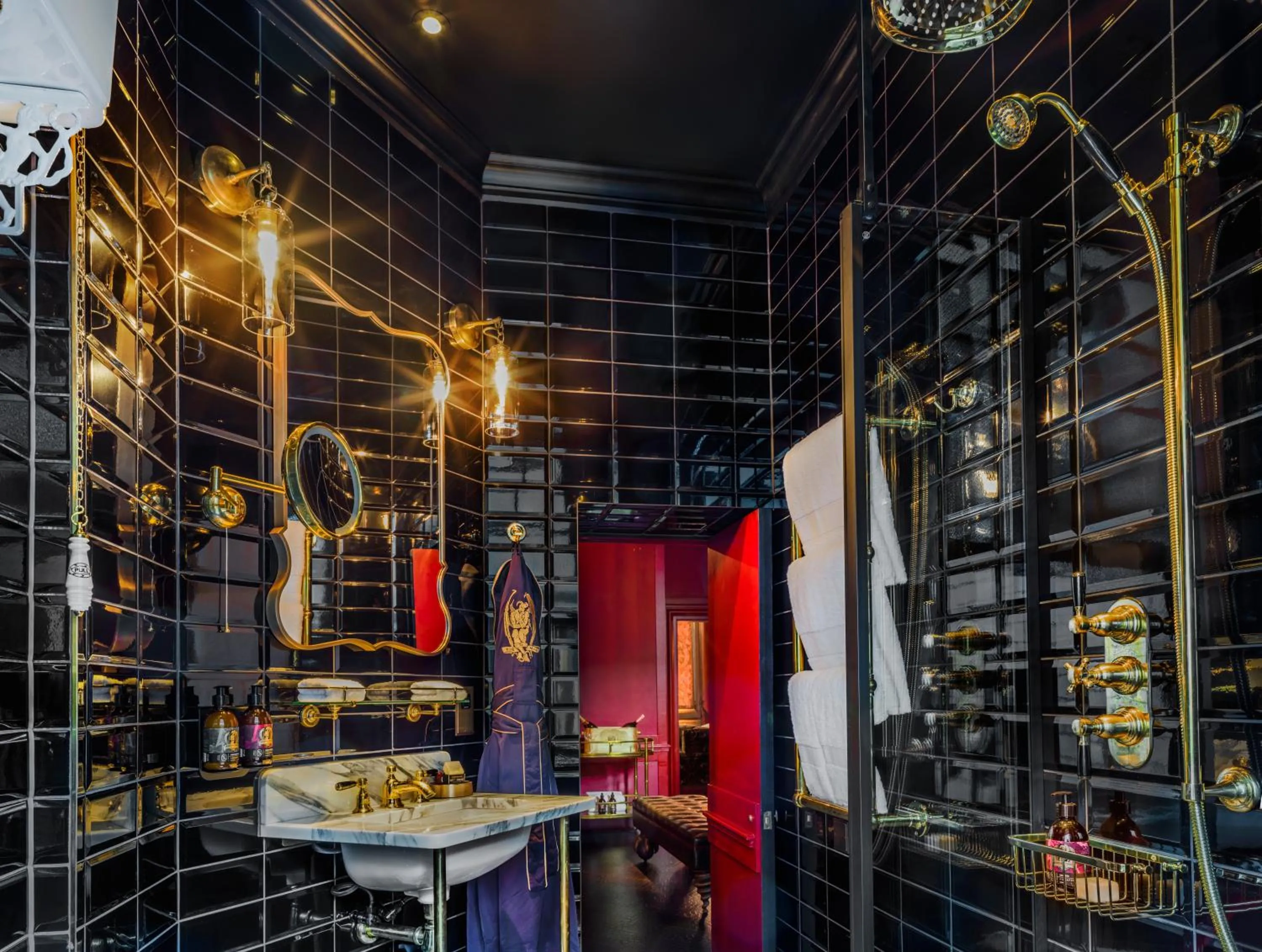 Bathroom in Chateau Denmark London