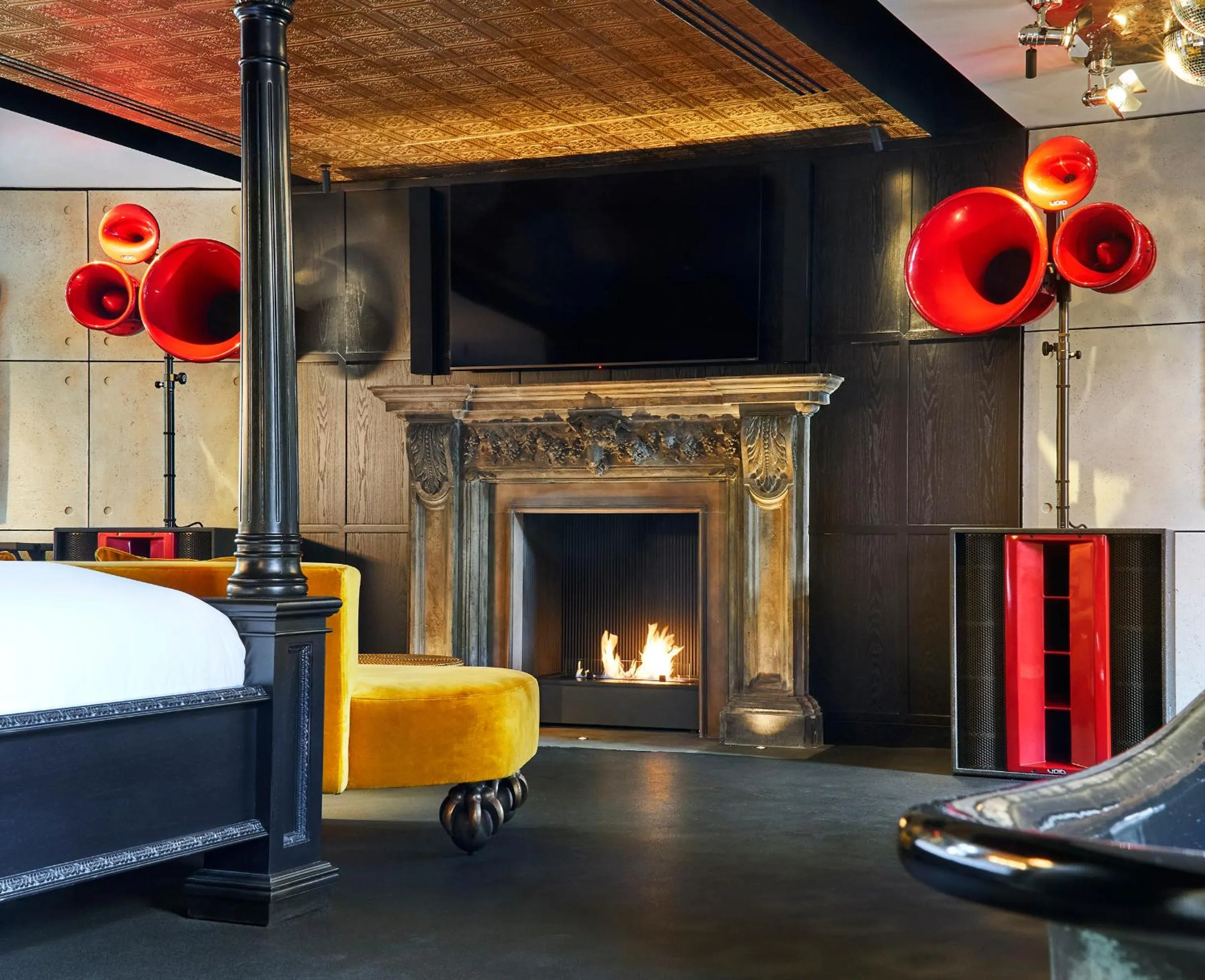 Living room in Chateau Denmark London