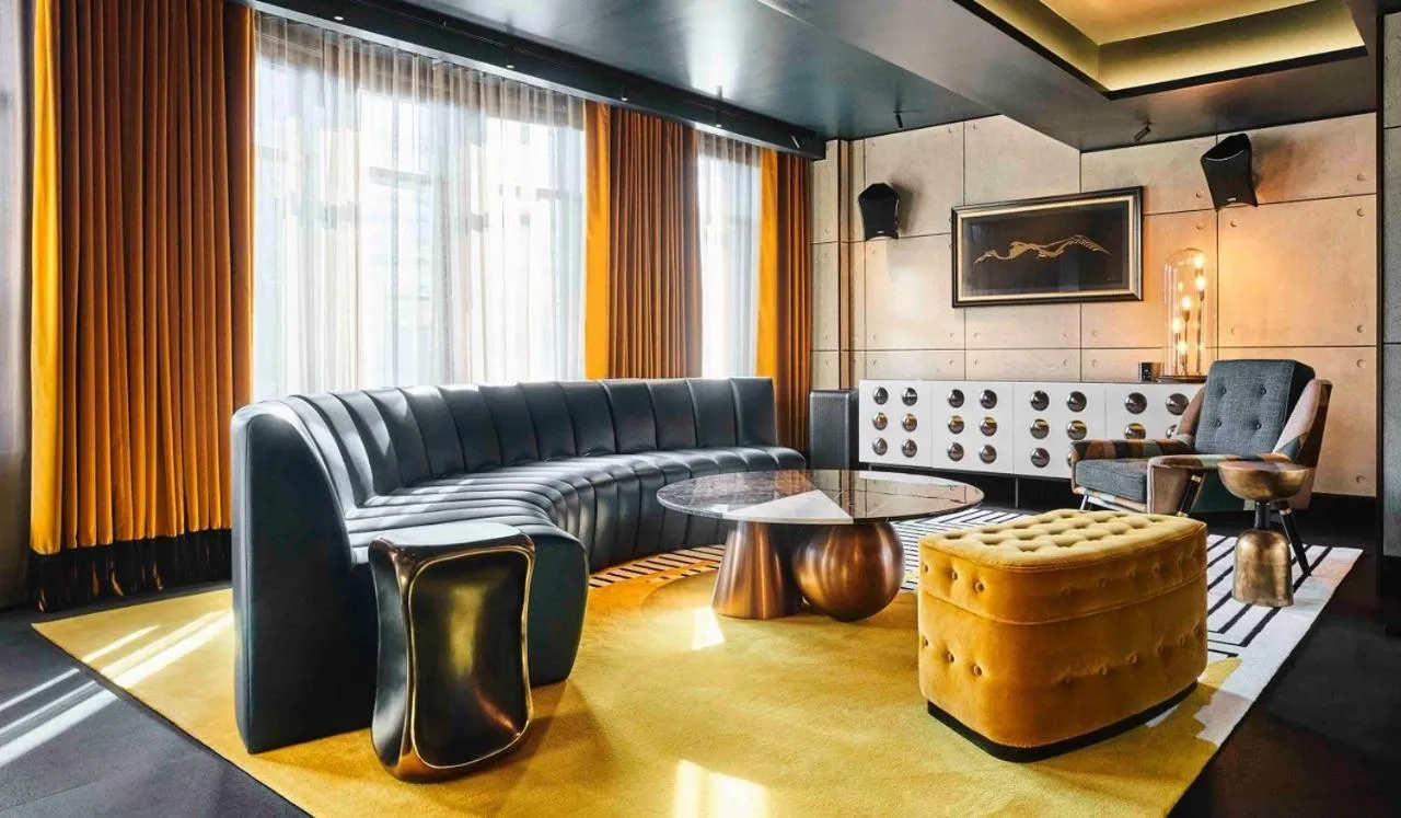 Living room in Chateau Denmark London