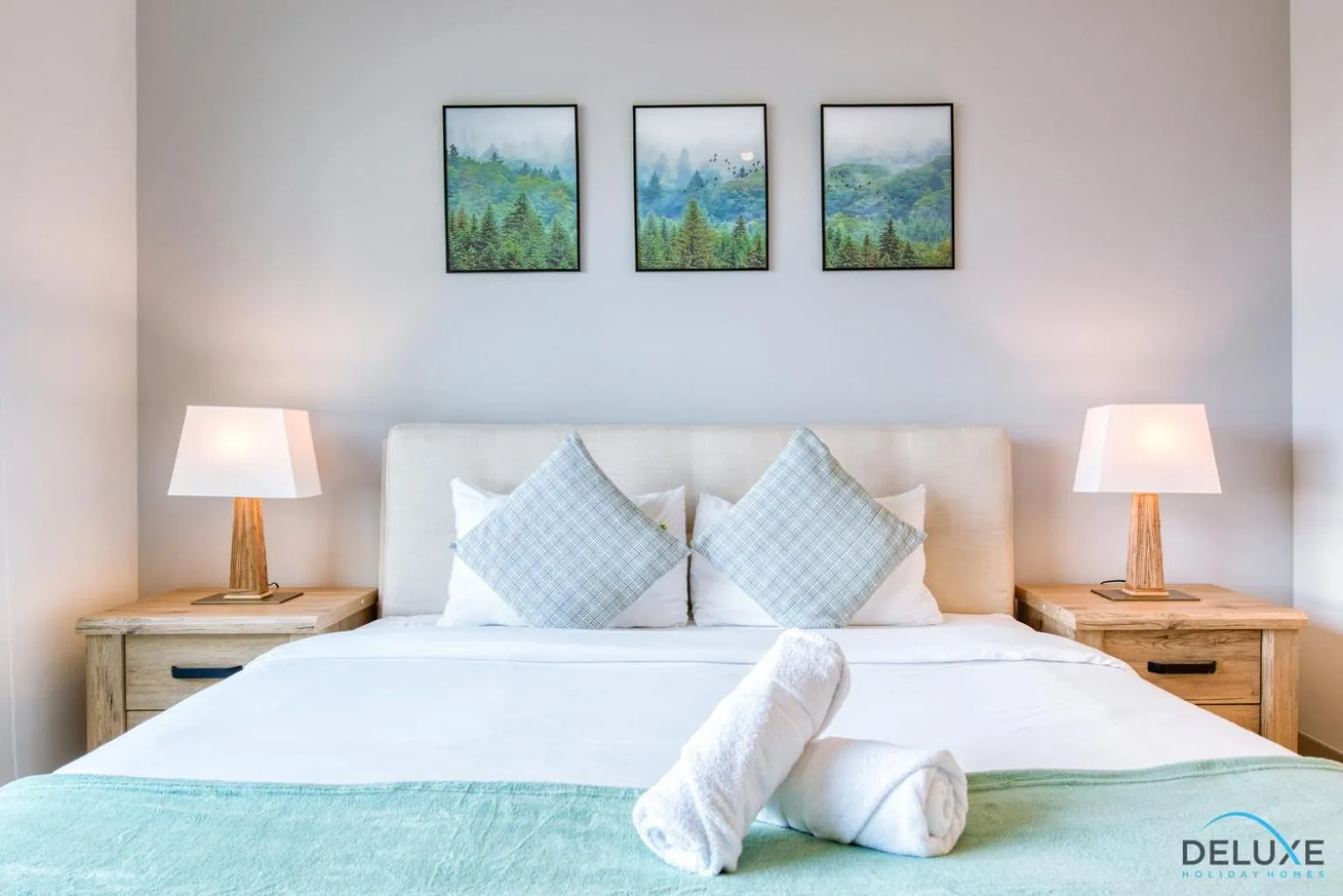 Bed in Community Living 2BR Close to Emirates Golf Club, Golf Views A, Madinat Al Mataar by Deluxe Holiday Homes