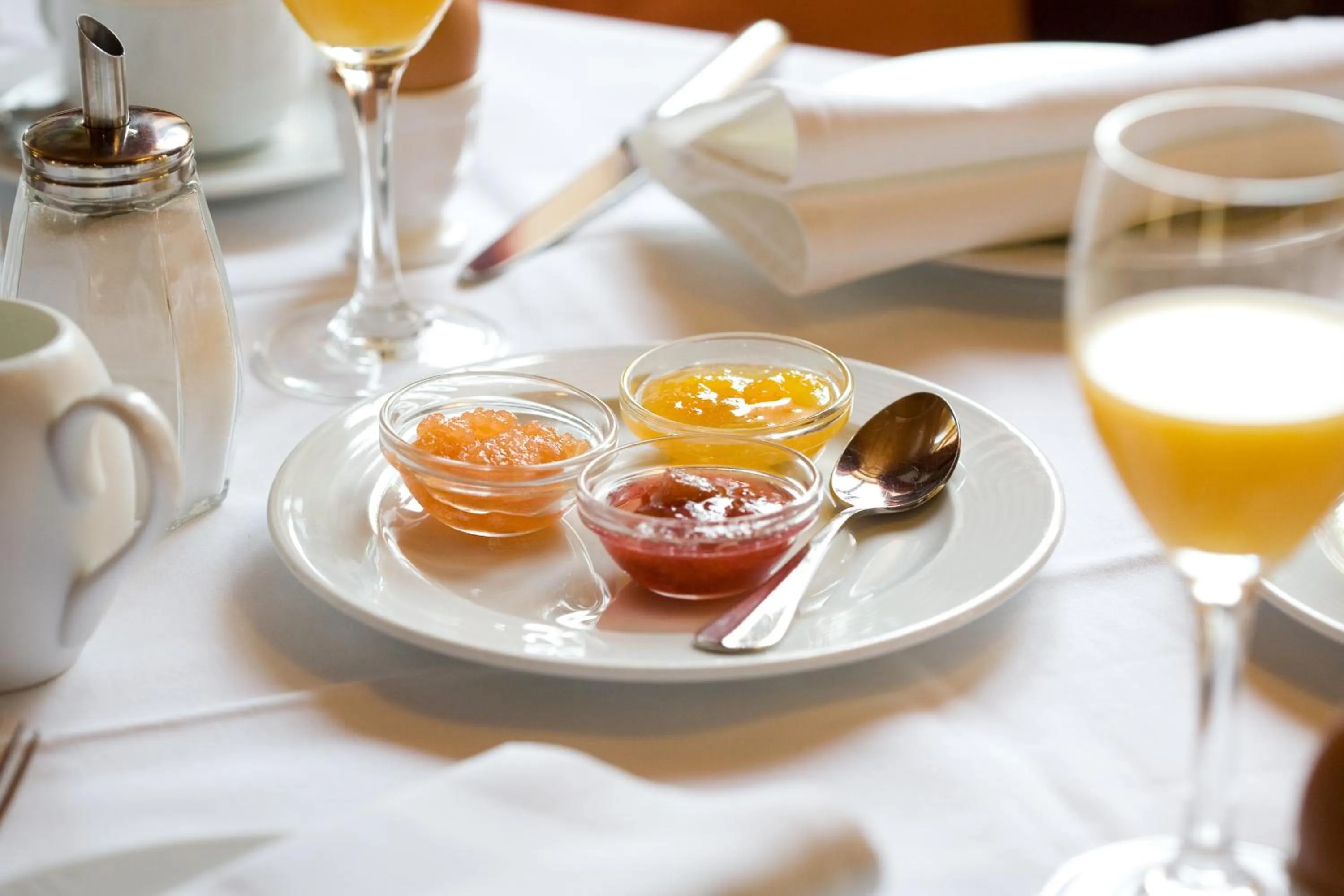 Continental breakfast in Hotel Hirsch