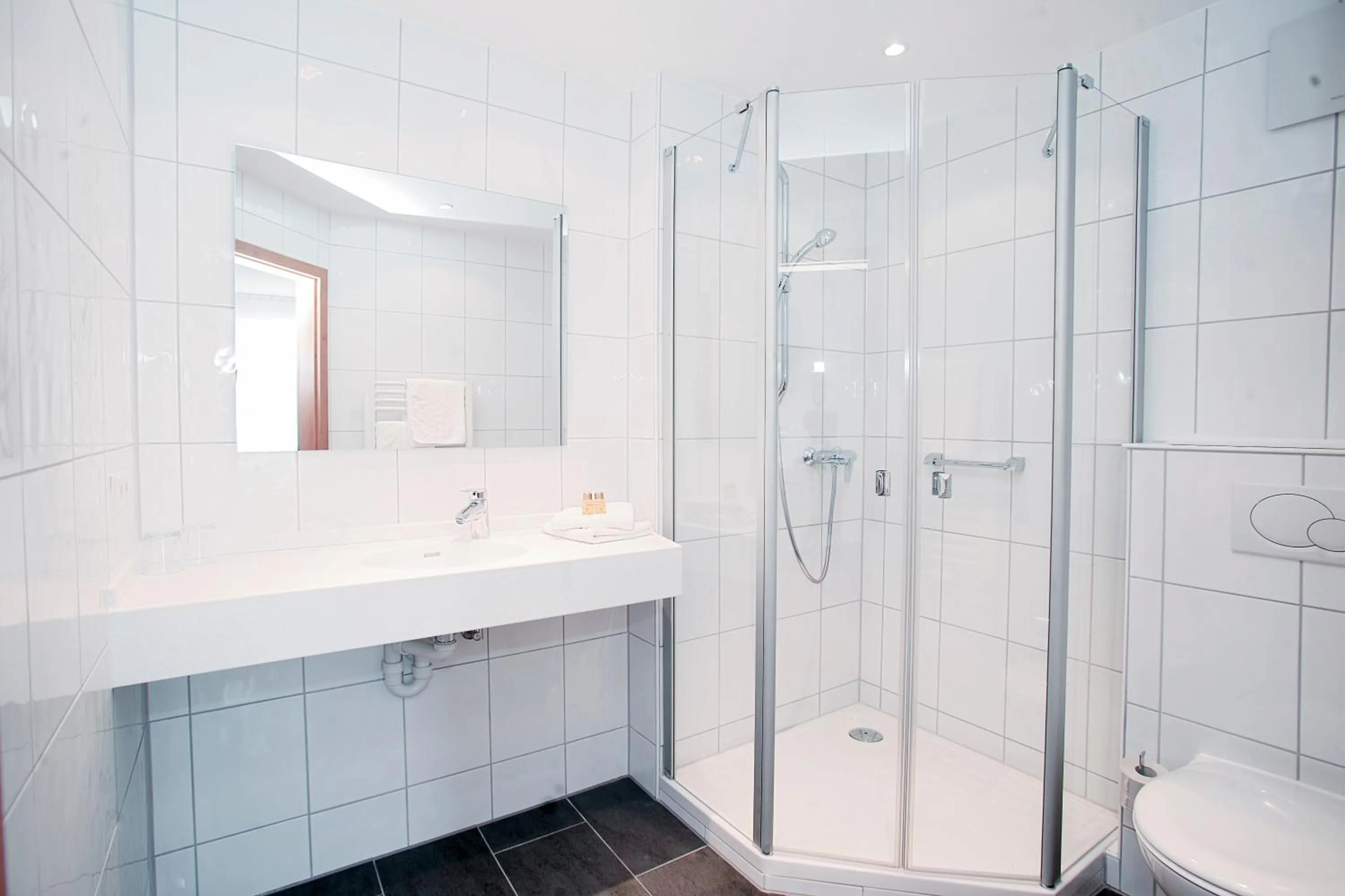 Bathroom in Hotel Hirsch