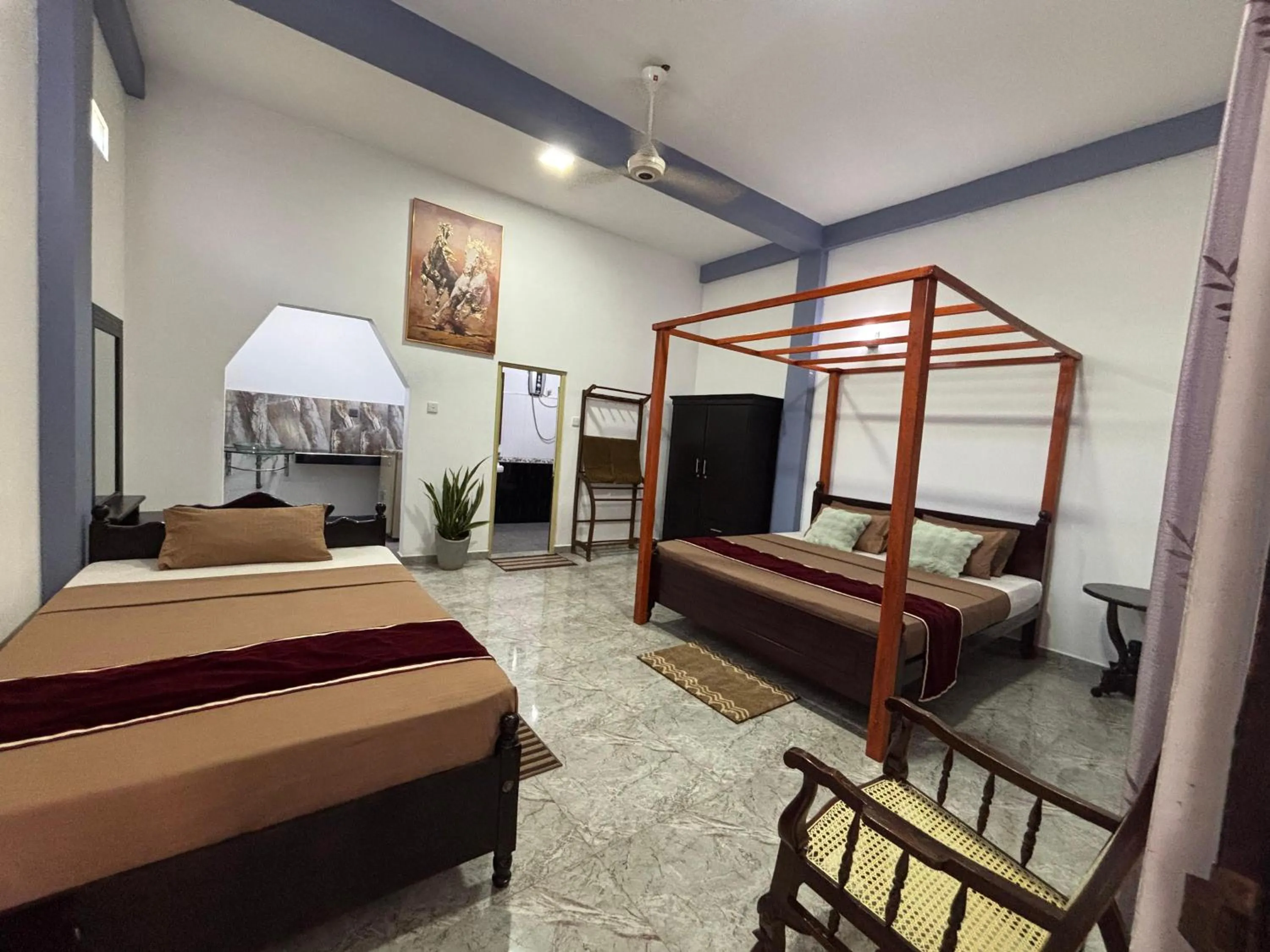 Bed in Kismet Rest Mirissa