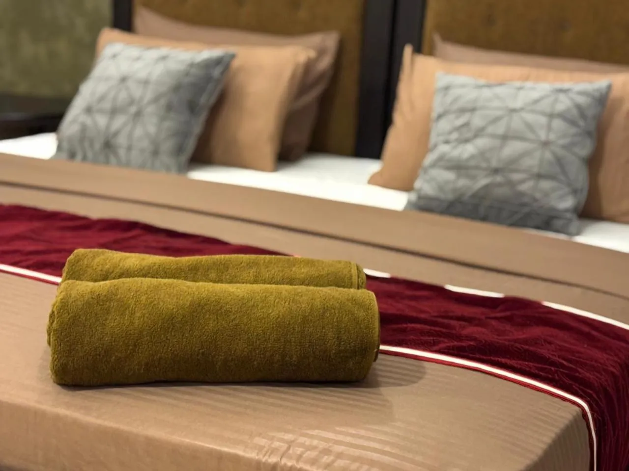 Bed in Kismet Rest Mirissa