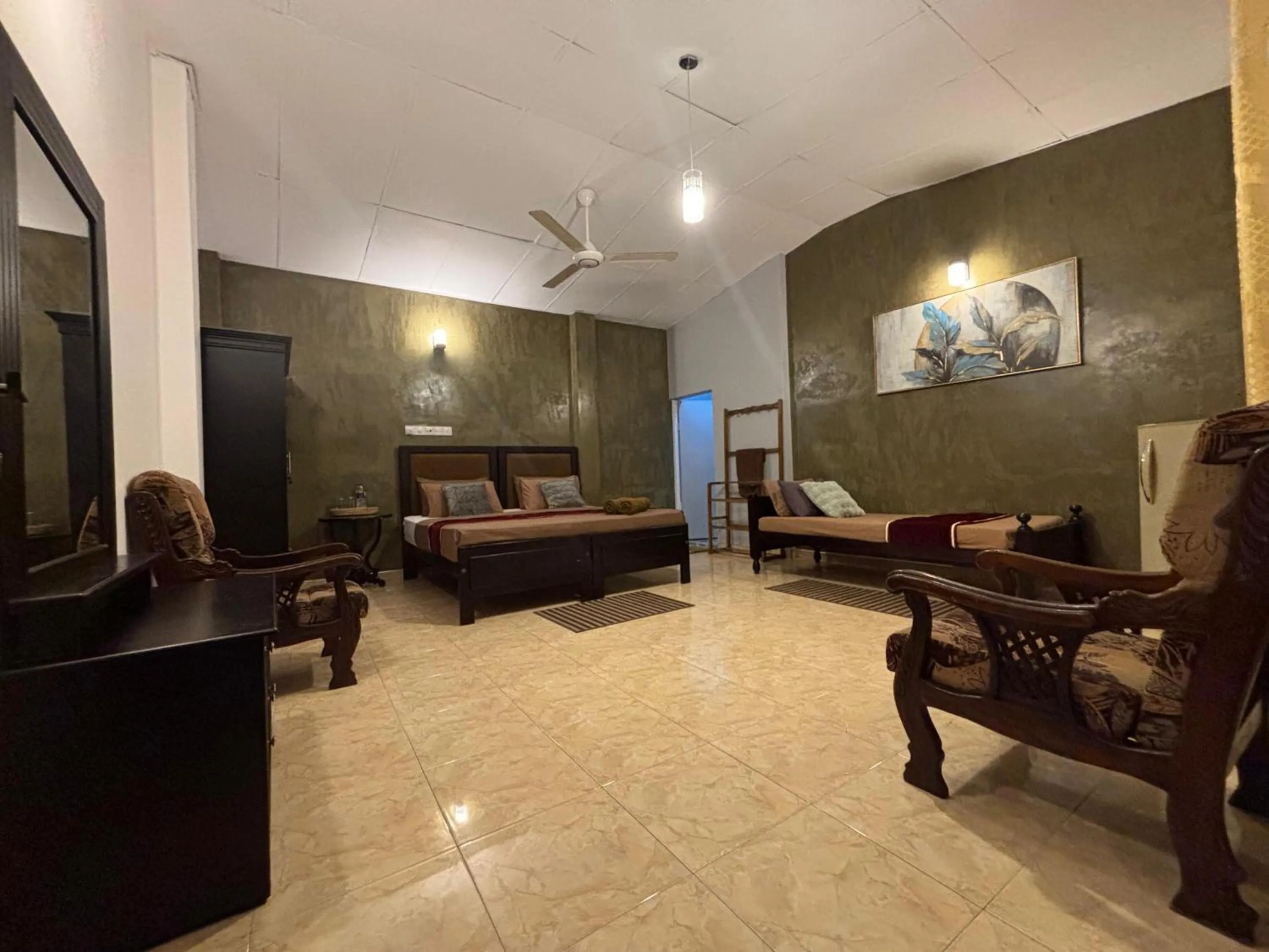 Bed in Kismet Rest Mirissa