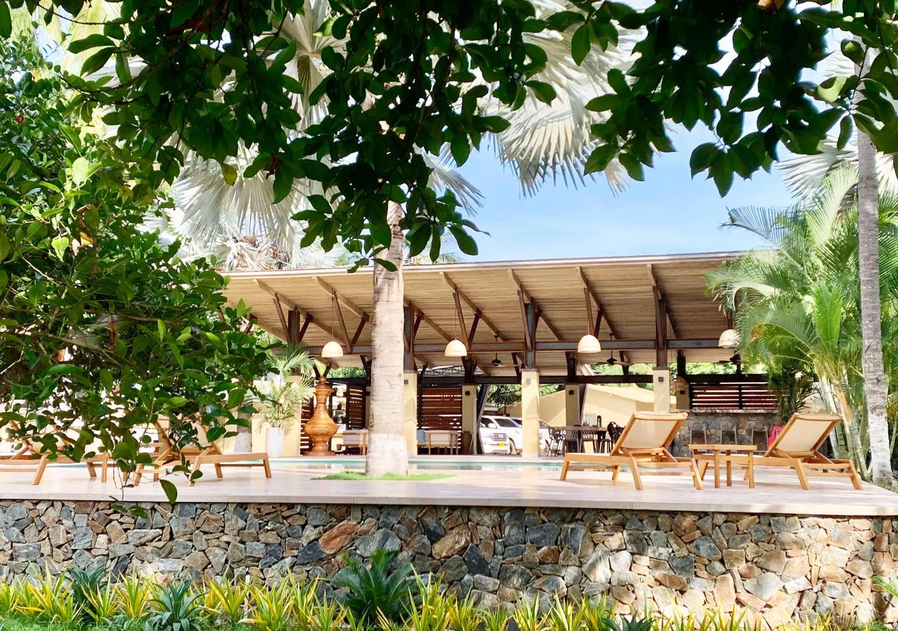 Swimming pool in Gardenia Springs - La Finca Buritaca