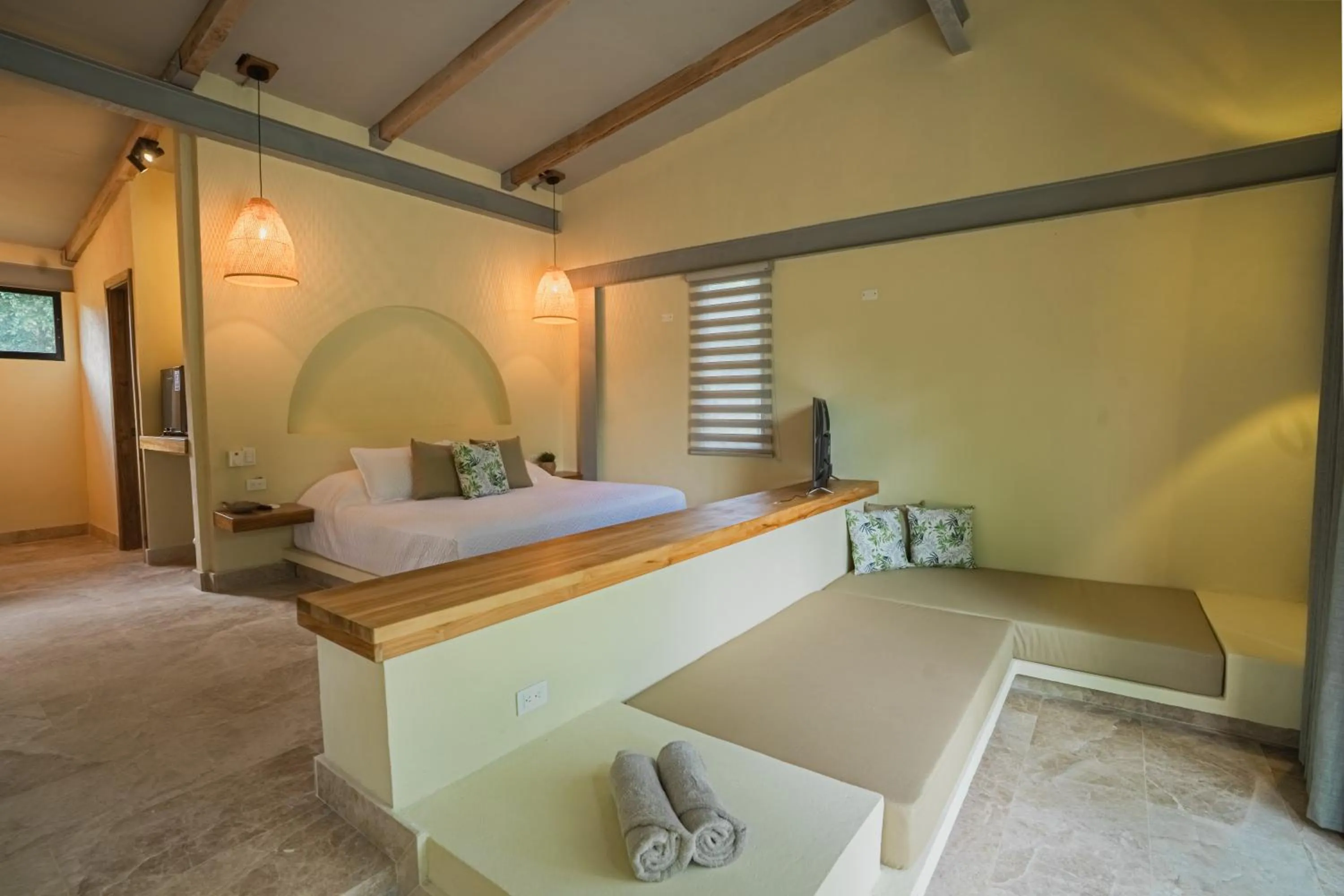 Bed in Gardenia Springs - La Finca Buritaca