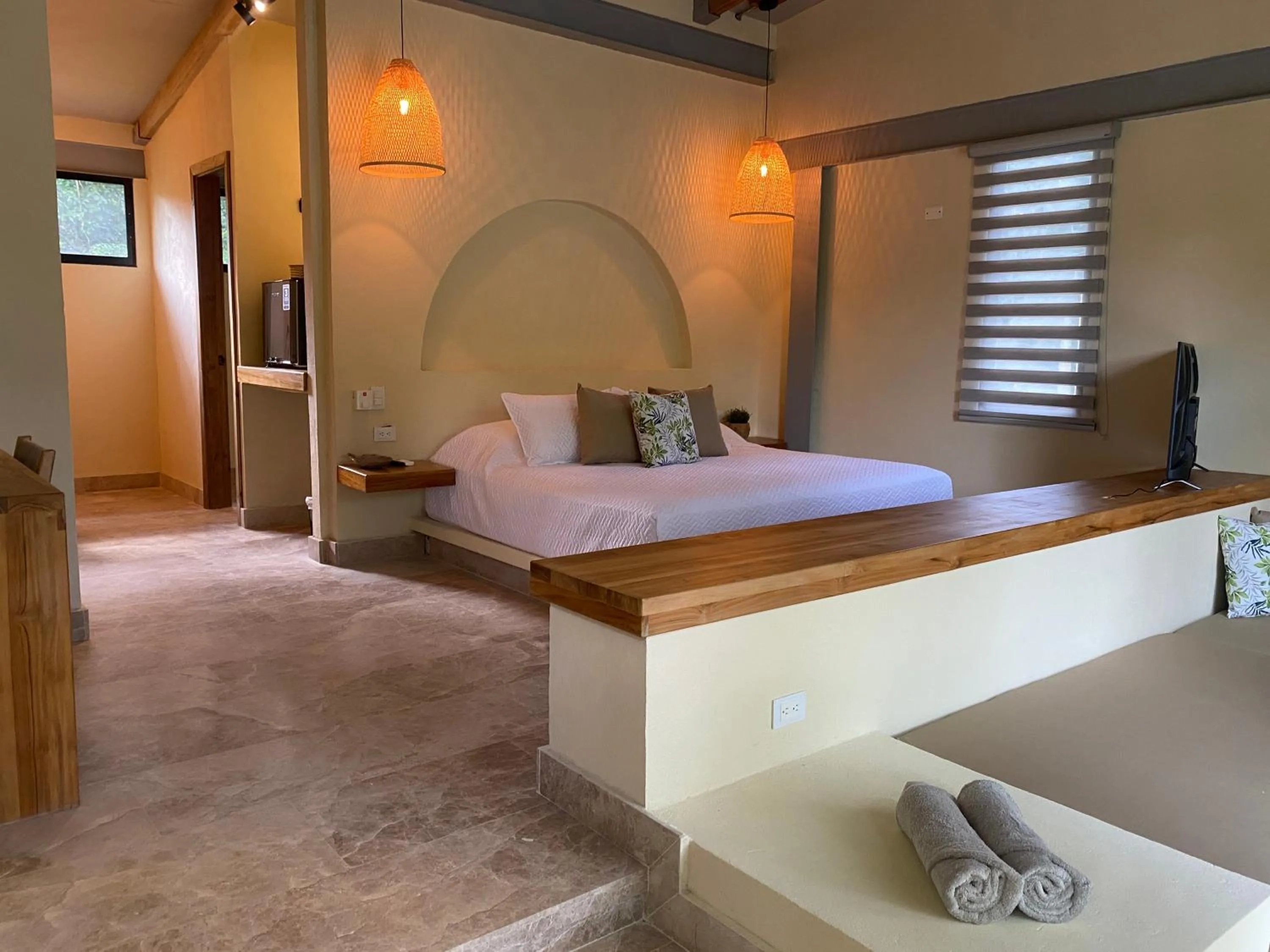 Bed in Gardenia Springs - La Finca Buritaca