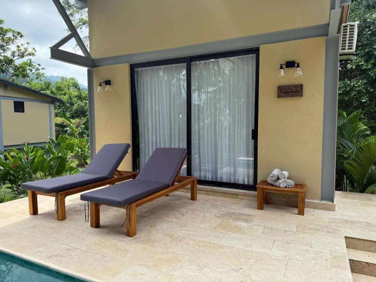 Garden view in Gardenia Springs - La Finca Buritaca