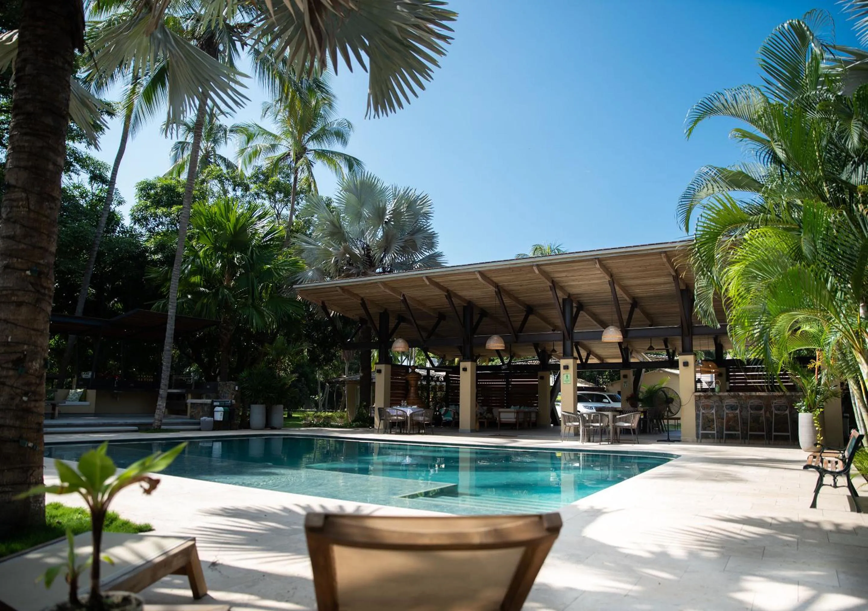 Swimming pool in Gardenia Springs - La Finca Buritaca