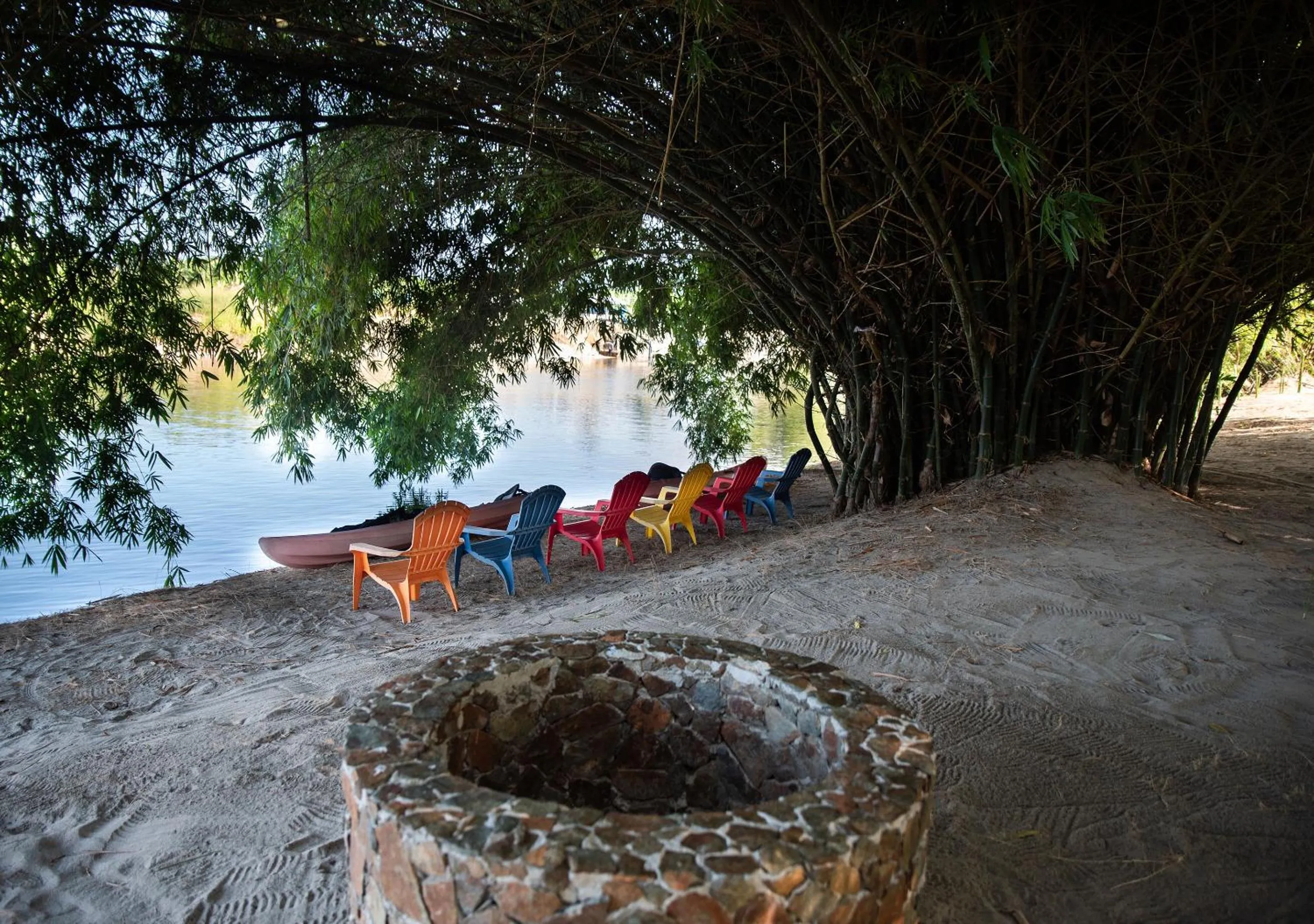 Lake view in Gardenia Springs - La Finca Buritaca