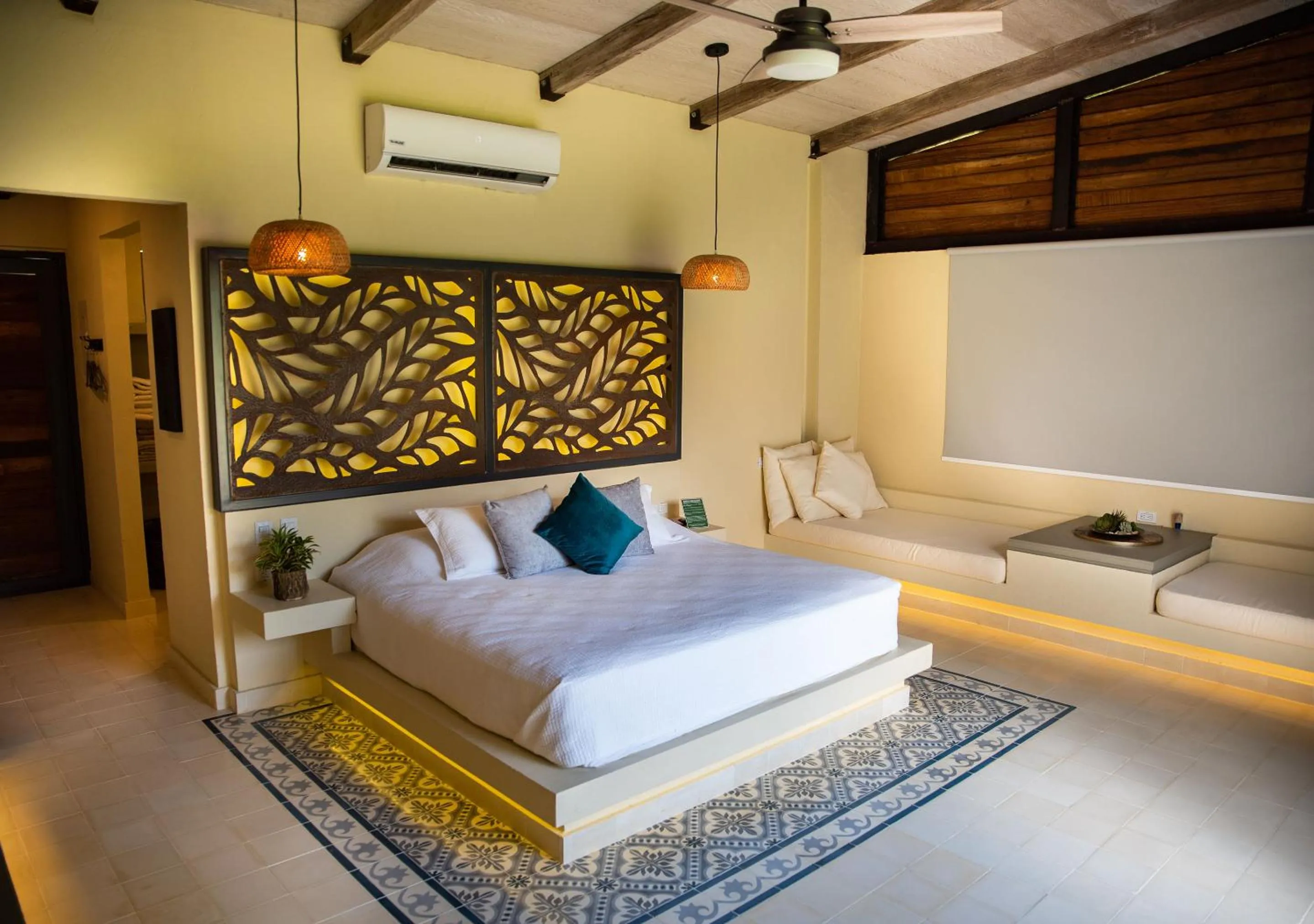 Bed in Gardenia Springs - La Finca Buritaca